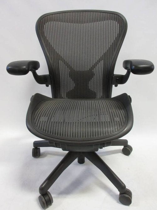 Herman Miller Aeron Chair with Posturefit, Size B - Bygone Icons