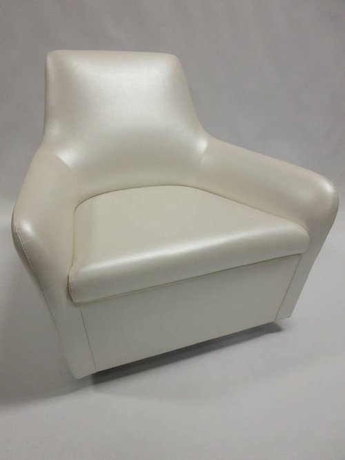 Bernhardt Design Amri Lounge Chair in Cream - Bygone Icons