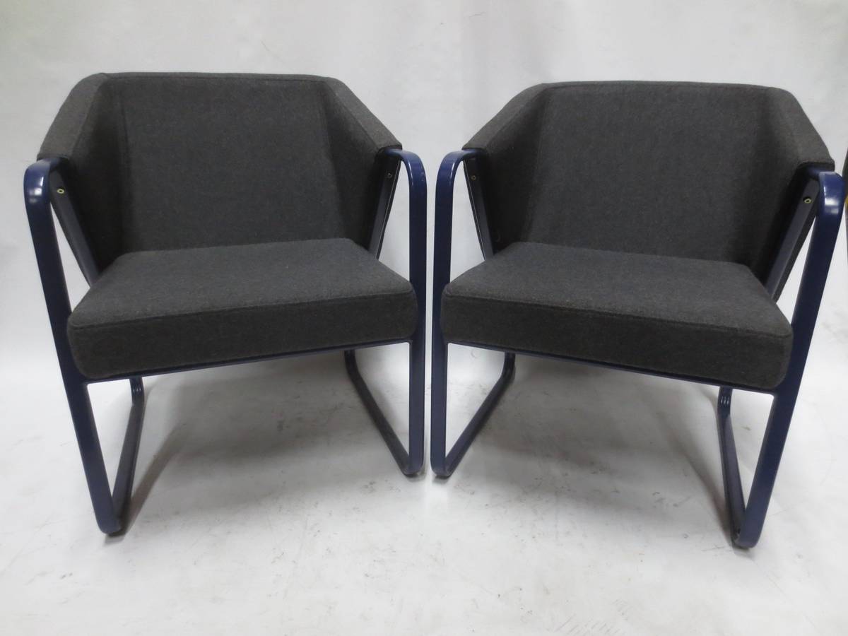 Industry West Lyft Guest Chairs - A Pair - Bygone Icons