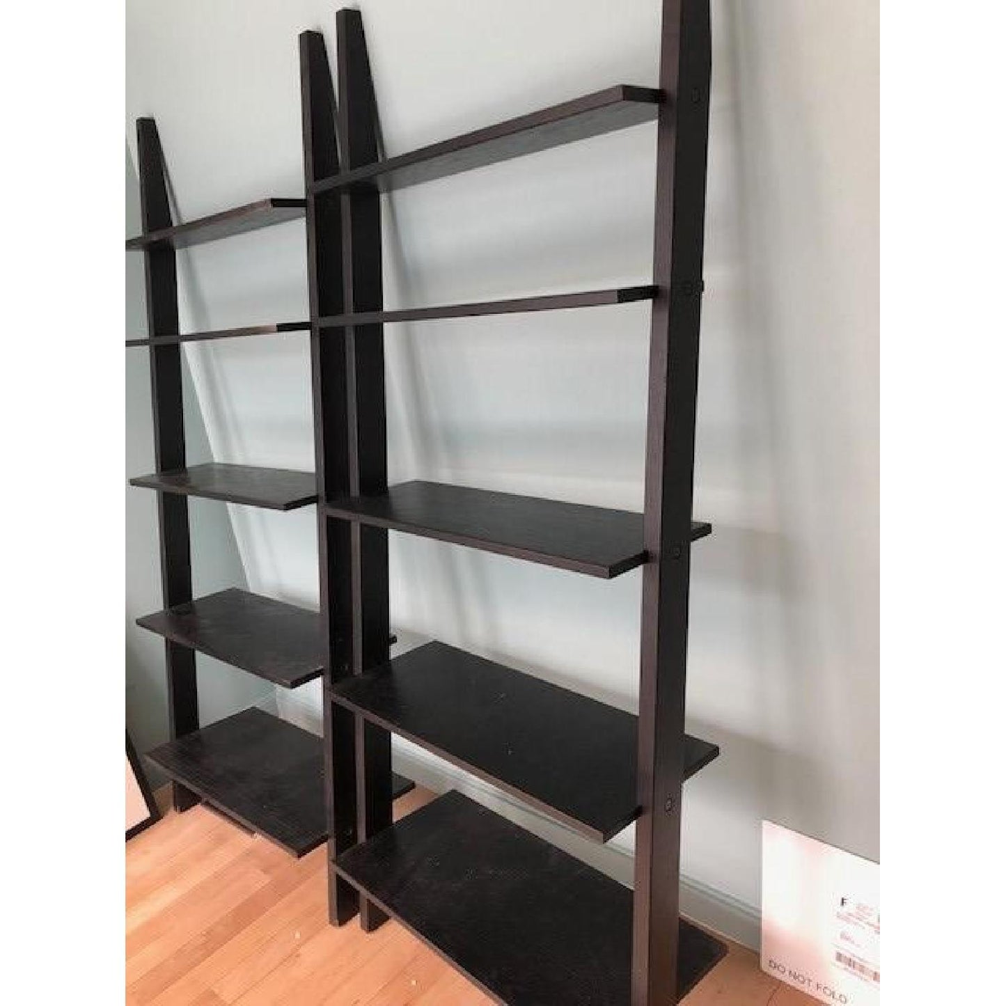 Room & Board Pisa Leaning Bookcase in Black