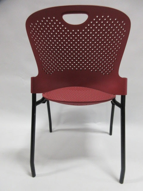 Herman Miller Caper Chair in Red with Plastic Seat