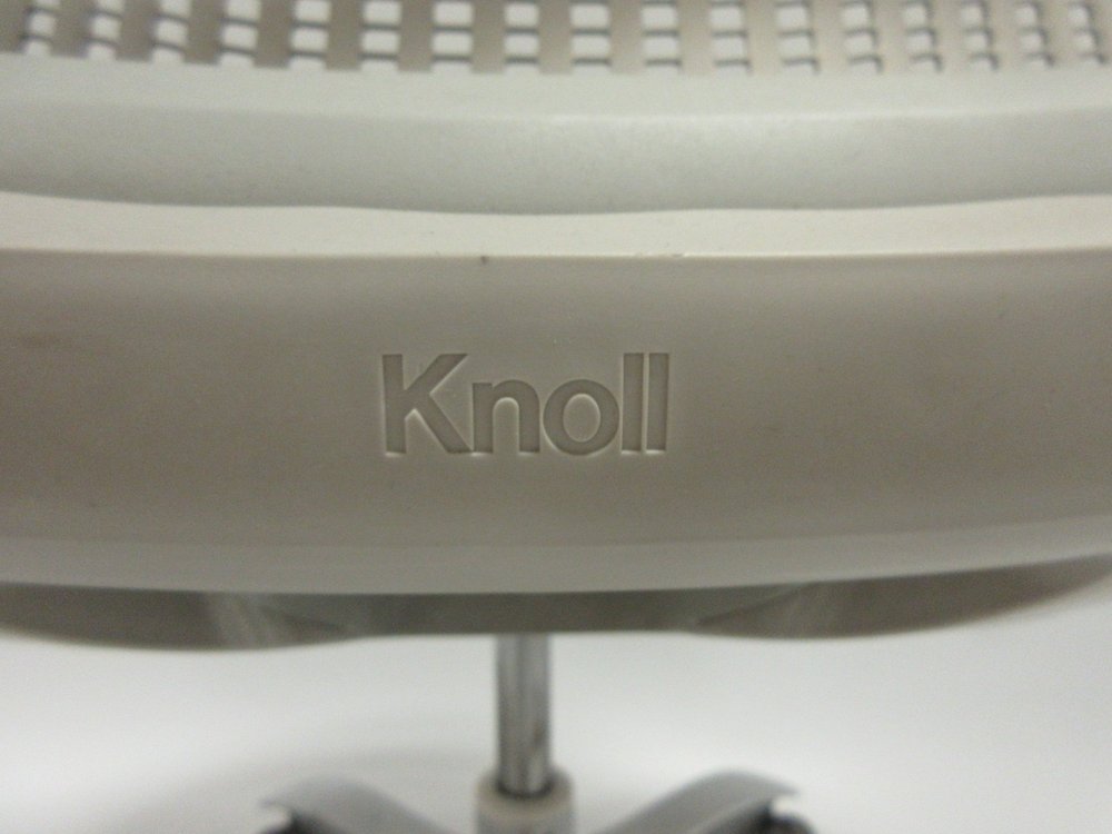 Knoll Generation Chair with Grey Back and Black Seat - Bygone Icons