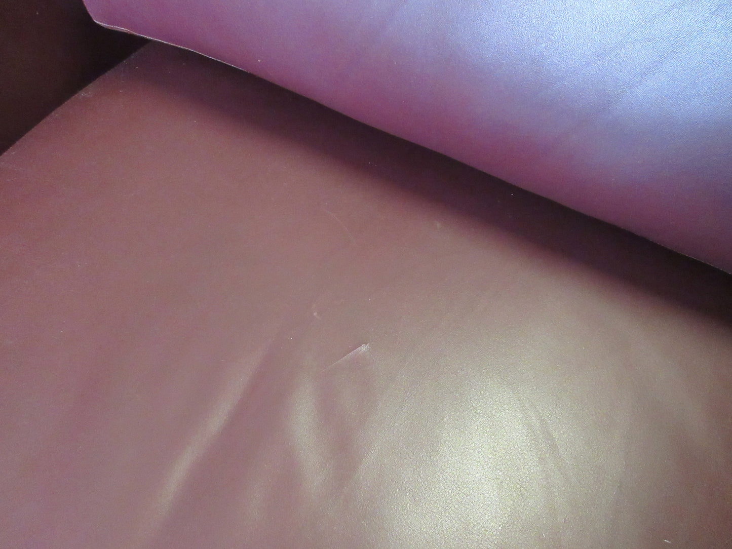 Knoll Pfister Lounge Chair in Maroon Leather