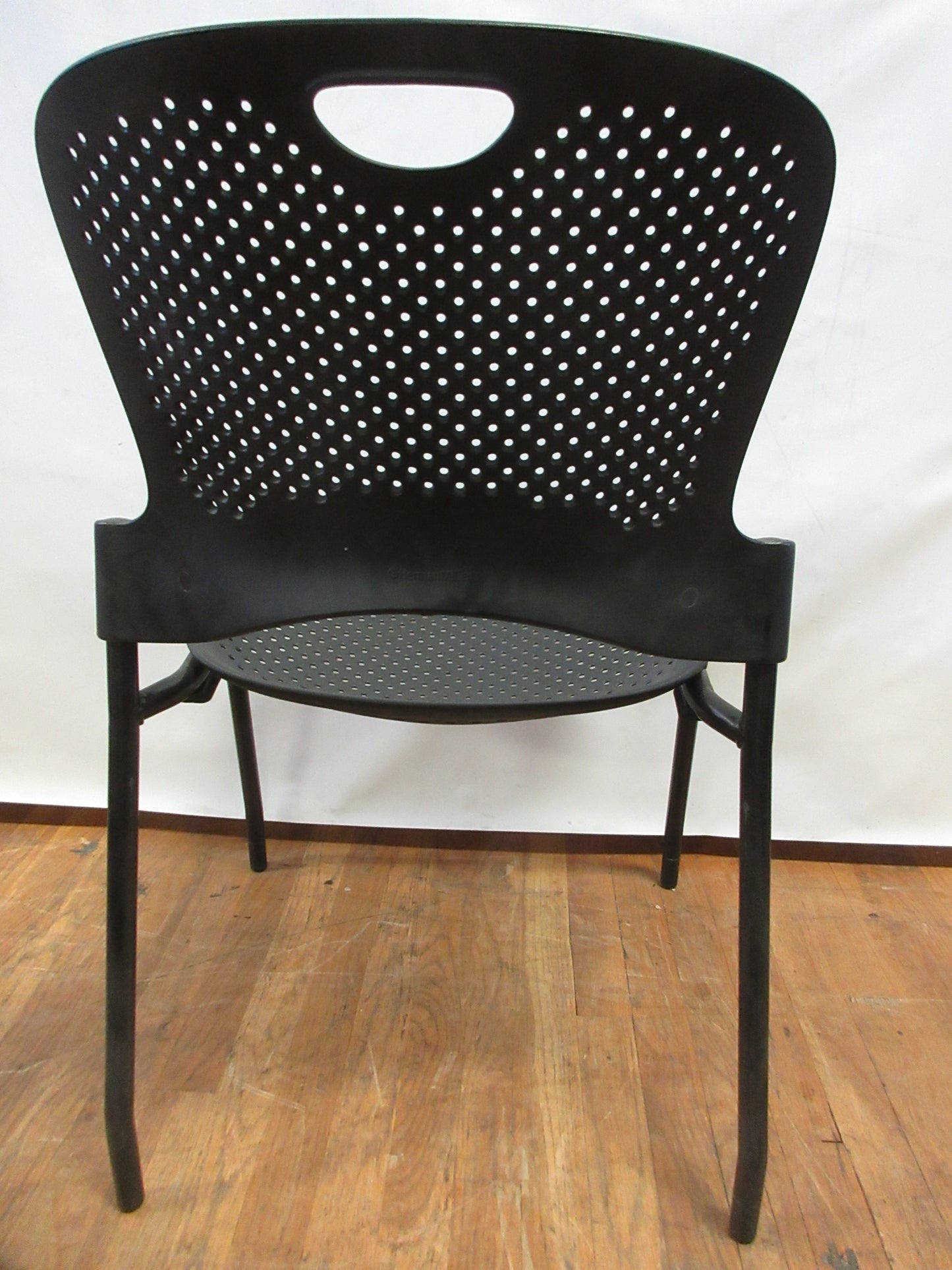 Herman Miller Caper Chair in Dark Grey with Plastic Seat