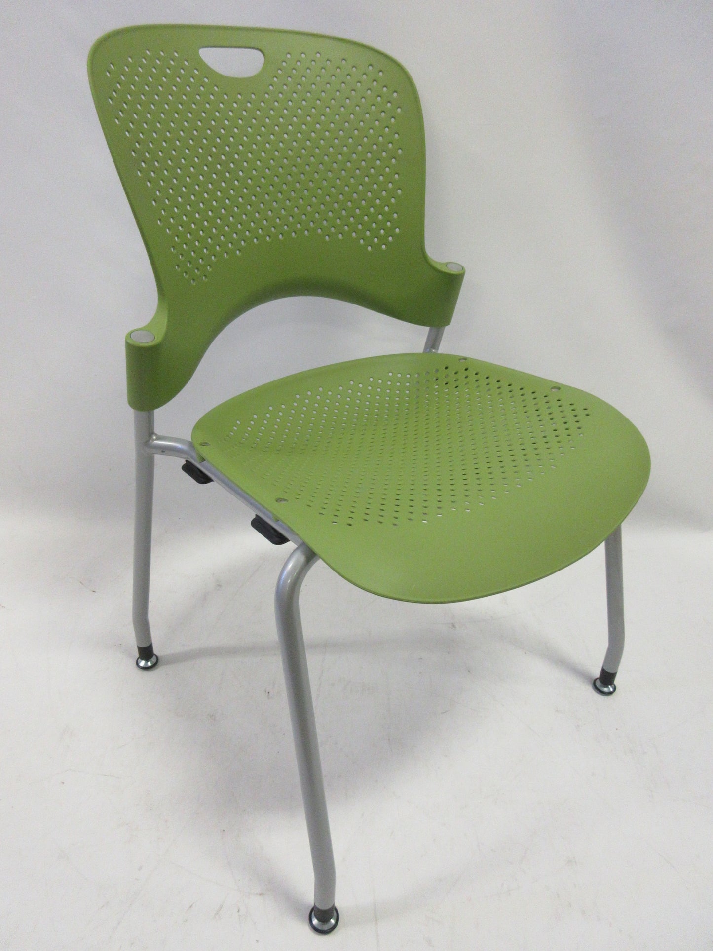 Herman Miller Caper Chair in Green with Plastic Seat