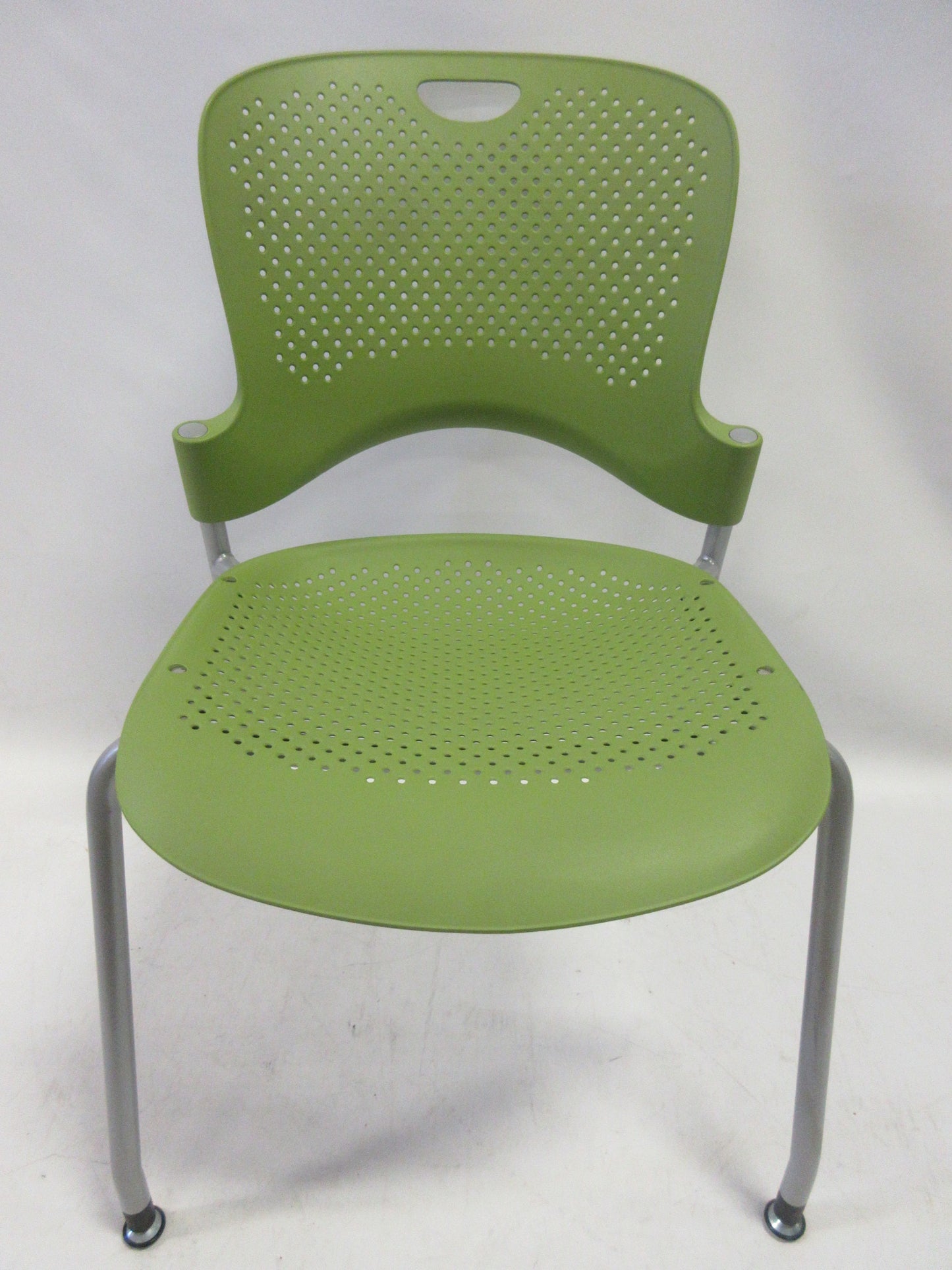 Herman Miller Caper Chair in Green with Plastic Seat