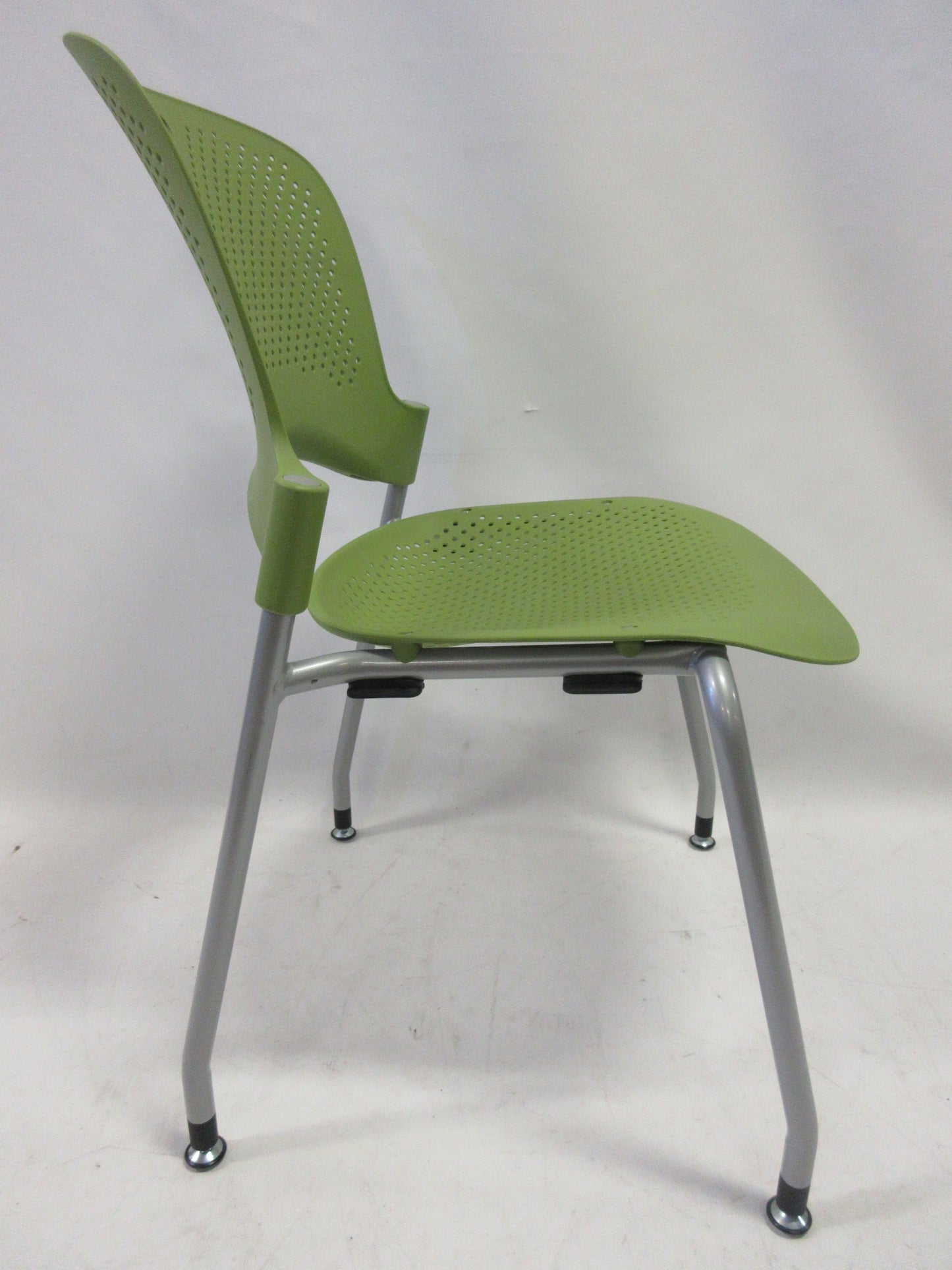 Herman Miller Caper Chair in Green with Plastic Seat