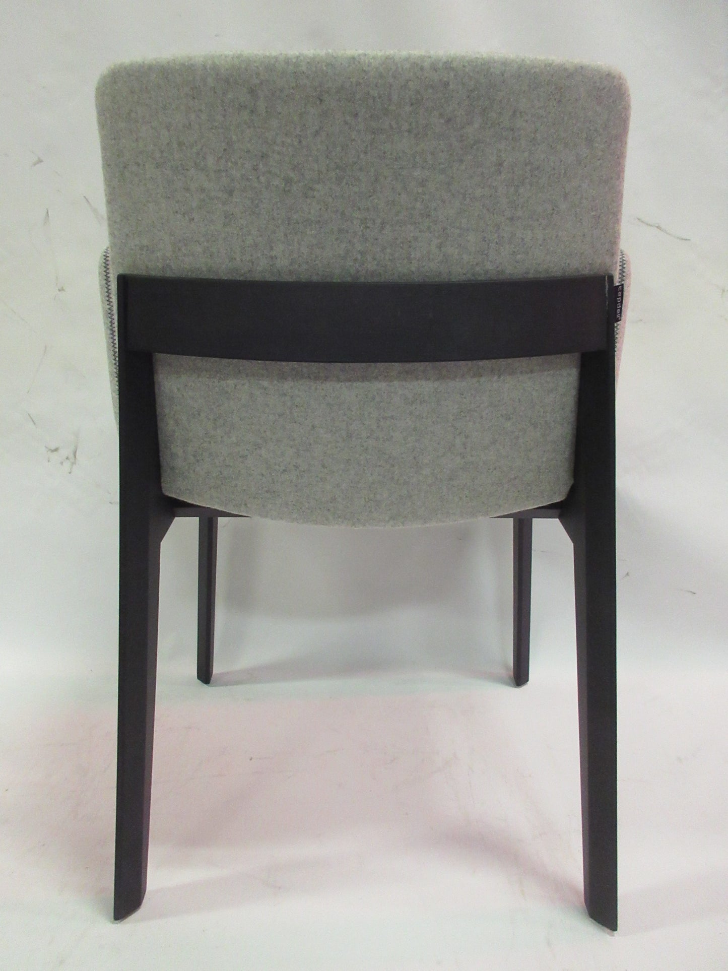Capdell Ava Armchair in Light Grey Fabric with Dark Frame (New in Box)