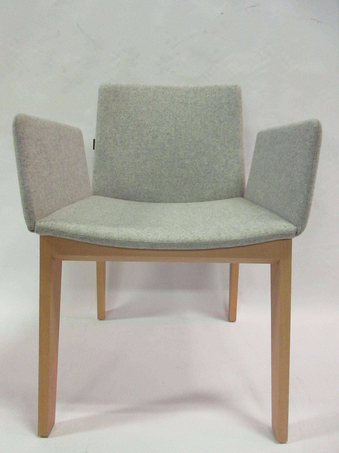 Capdell Ava Armchair in Light Grey Fabric with Light Frame (New in Box)