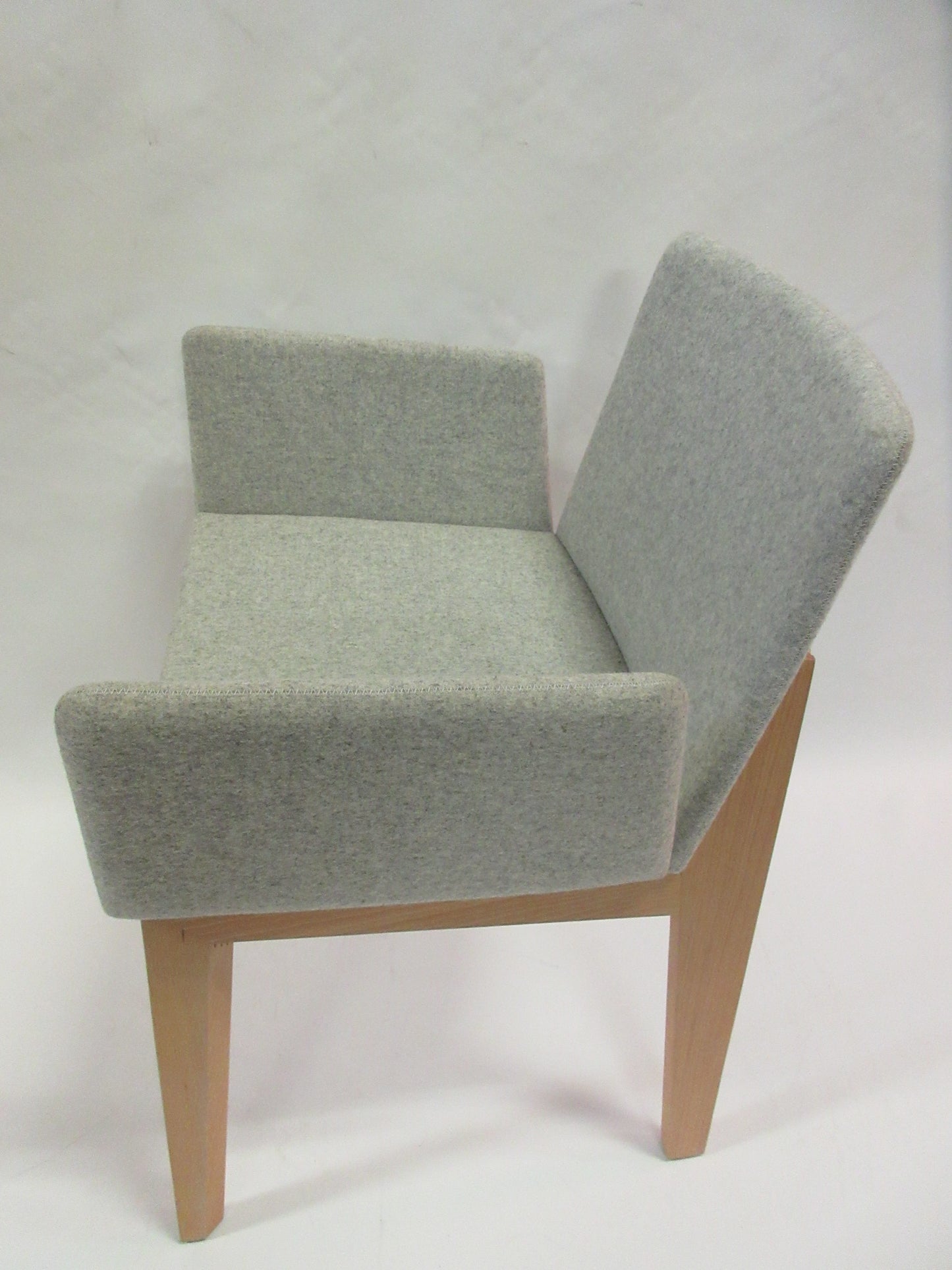 Capdell Ava Armchair in Light Grey Fabric with Light Frame (New in Box)