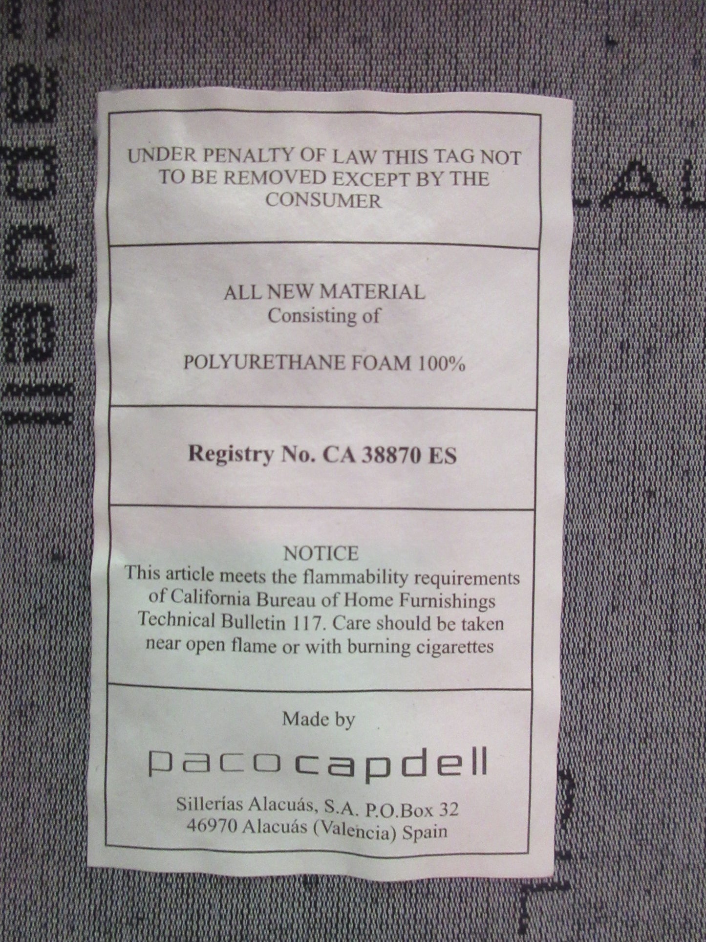 Capdell Ava Armchair in Beige Fabric with Light Frame (New in Box)