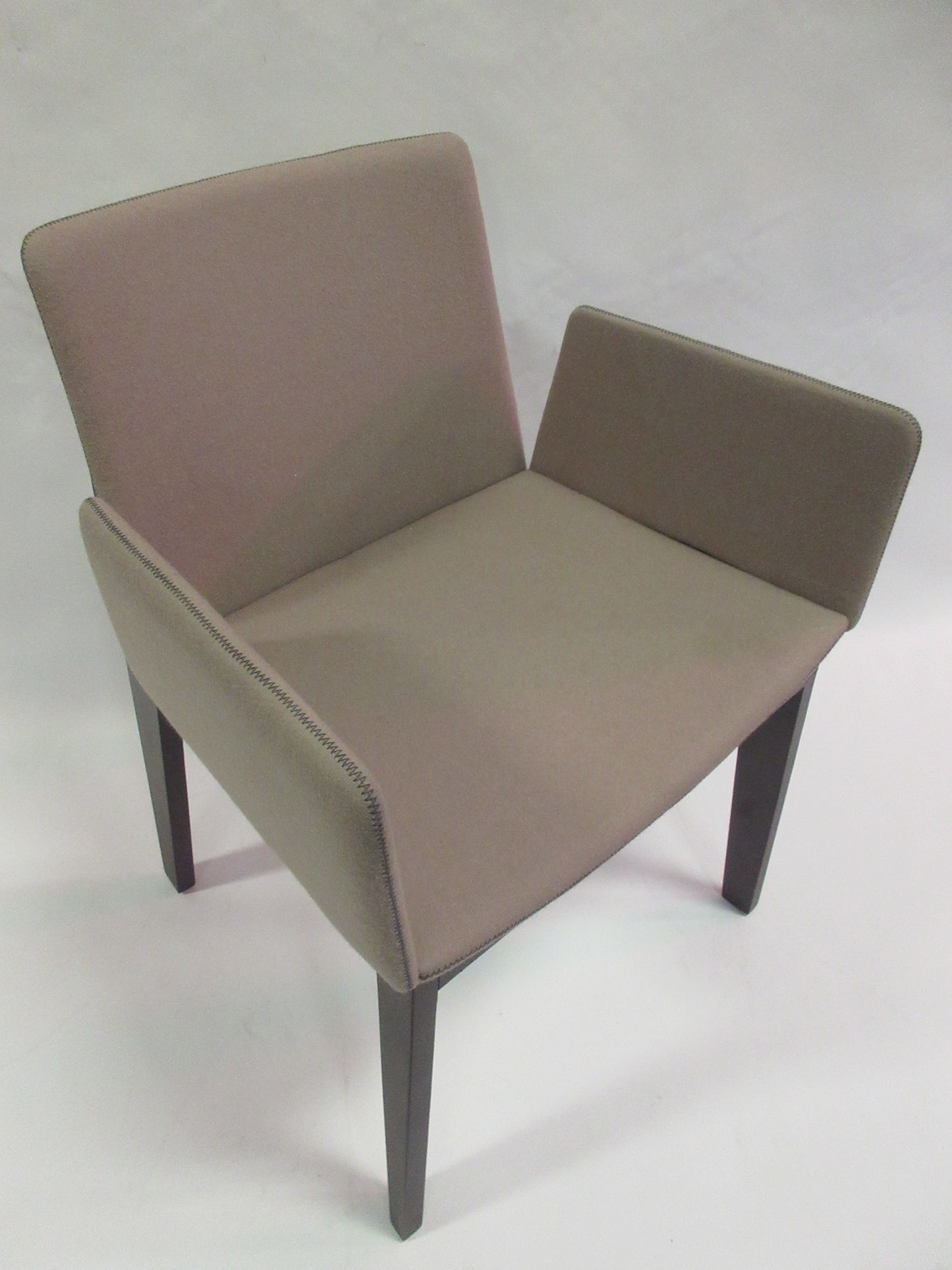 Capdell Ava Armchair in Dark Grey Fabric with Dark Frame (New in Box)