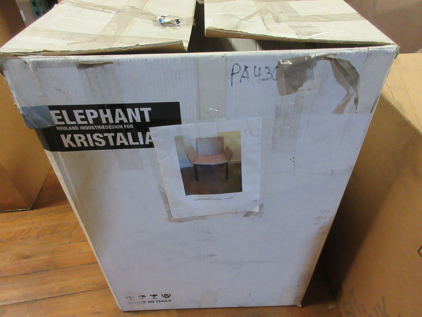 Capdell Ava Armchair in Dark Grey Fabric with Dark Frame (New in Box)