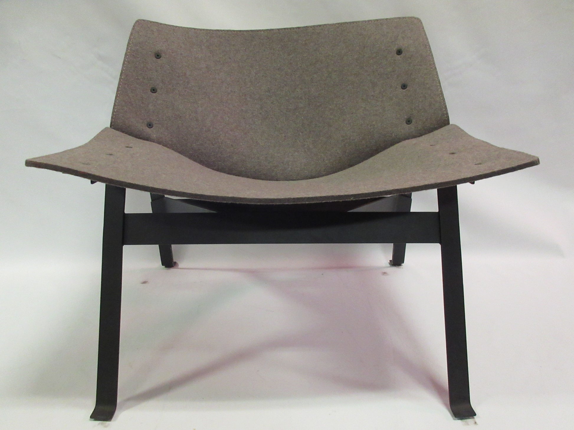 Capdell Felt Panel Lounge Chair (New) - Bygone Icons