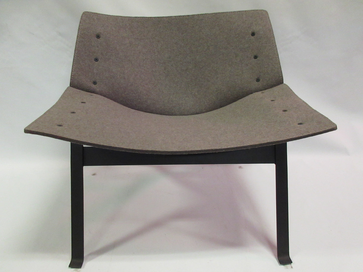 Capdell Felt Panel Lounge Chair (New) - Bygone Icons