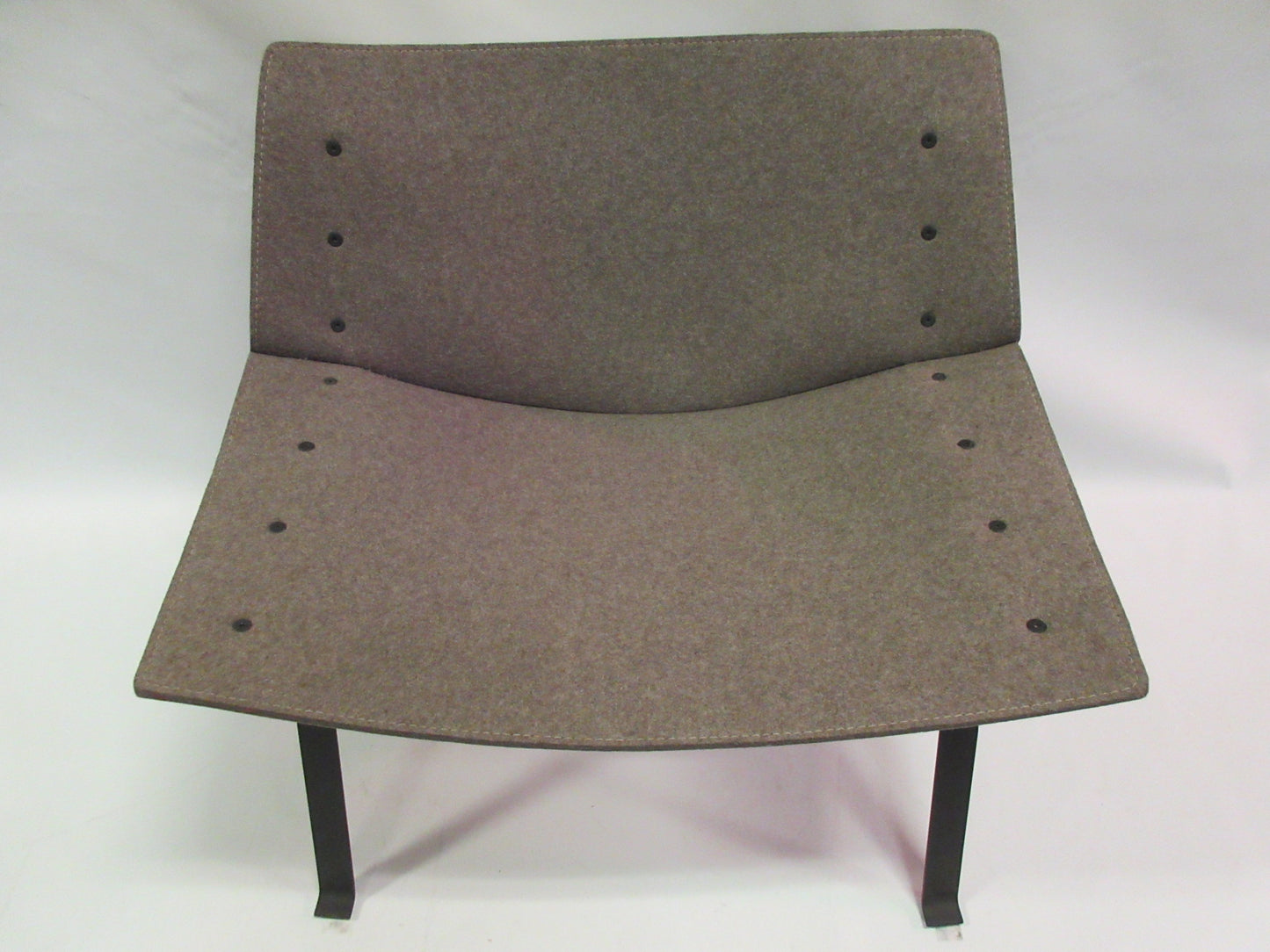 Capdell Felt Panel Lounge Chair (New) - Bygone Icons