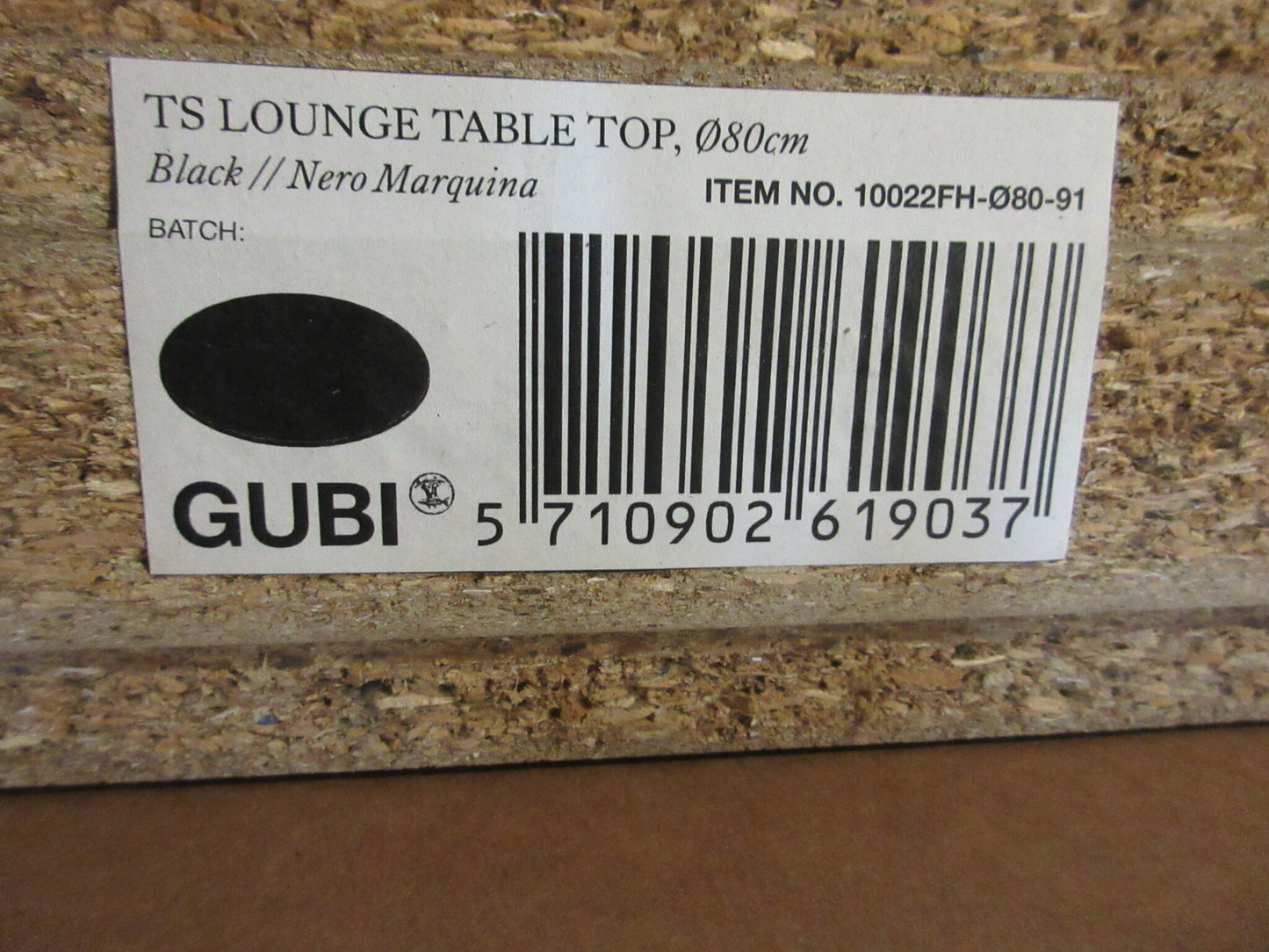 Gubi TS Coffee Table in Black Marble (New) - Bygone Icons