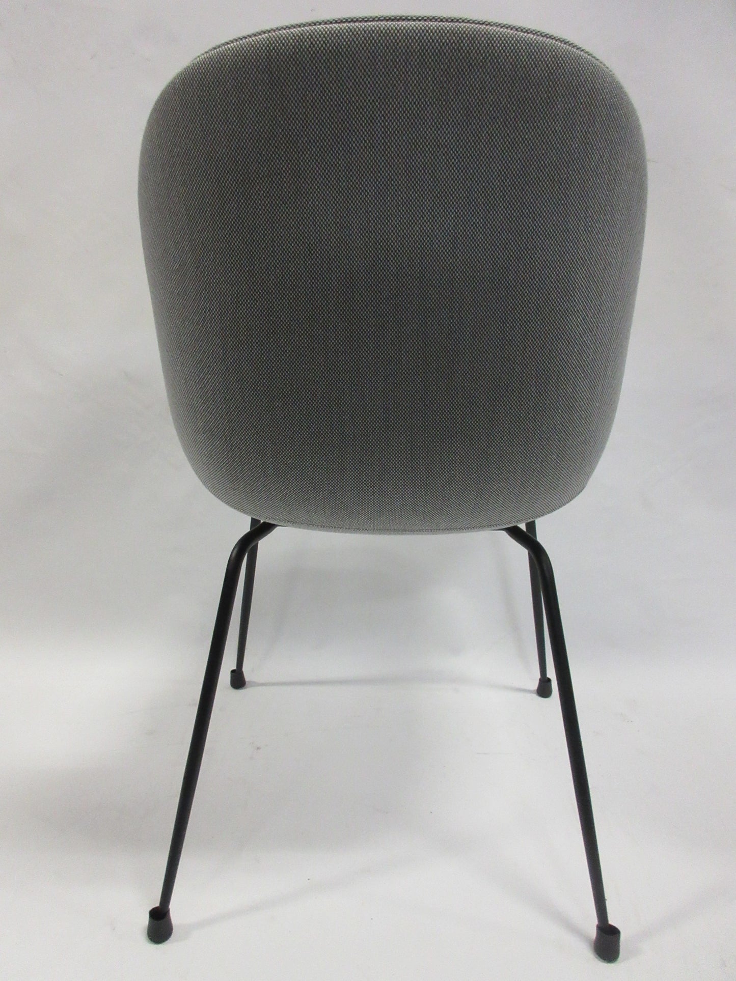 Gubi Beetle Fully Upholstered Dining Chair in Grey (Original, New)