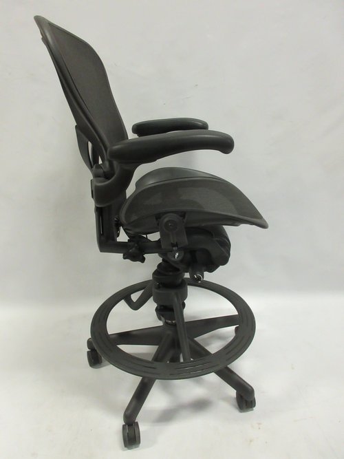 Herman Miller Aeron Drafting Stool - Bygone Icons