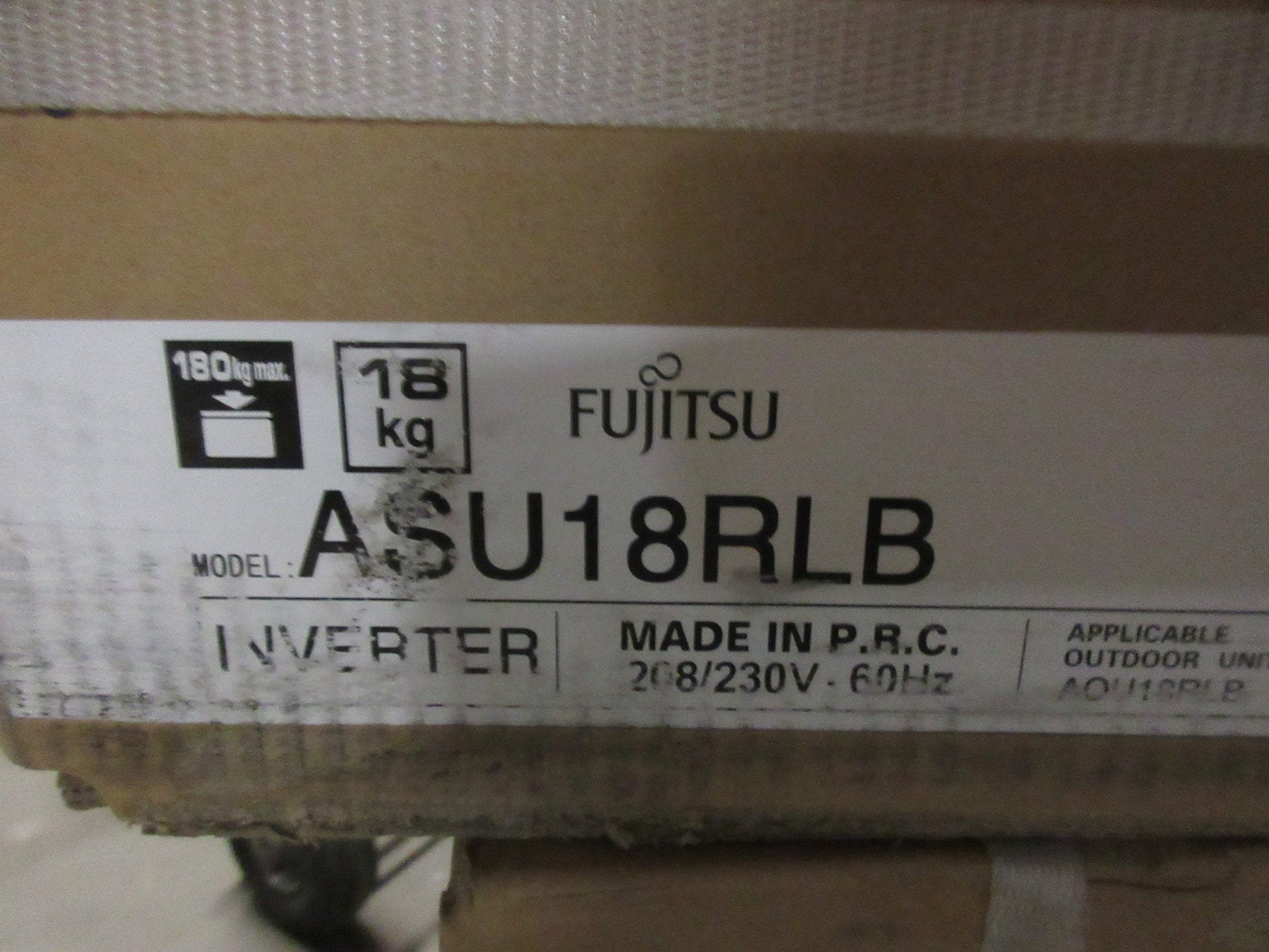 Fujitsu 18000 BTU Mini Split AC/Heat System (New) - Bygone Icons