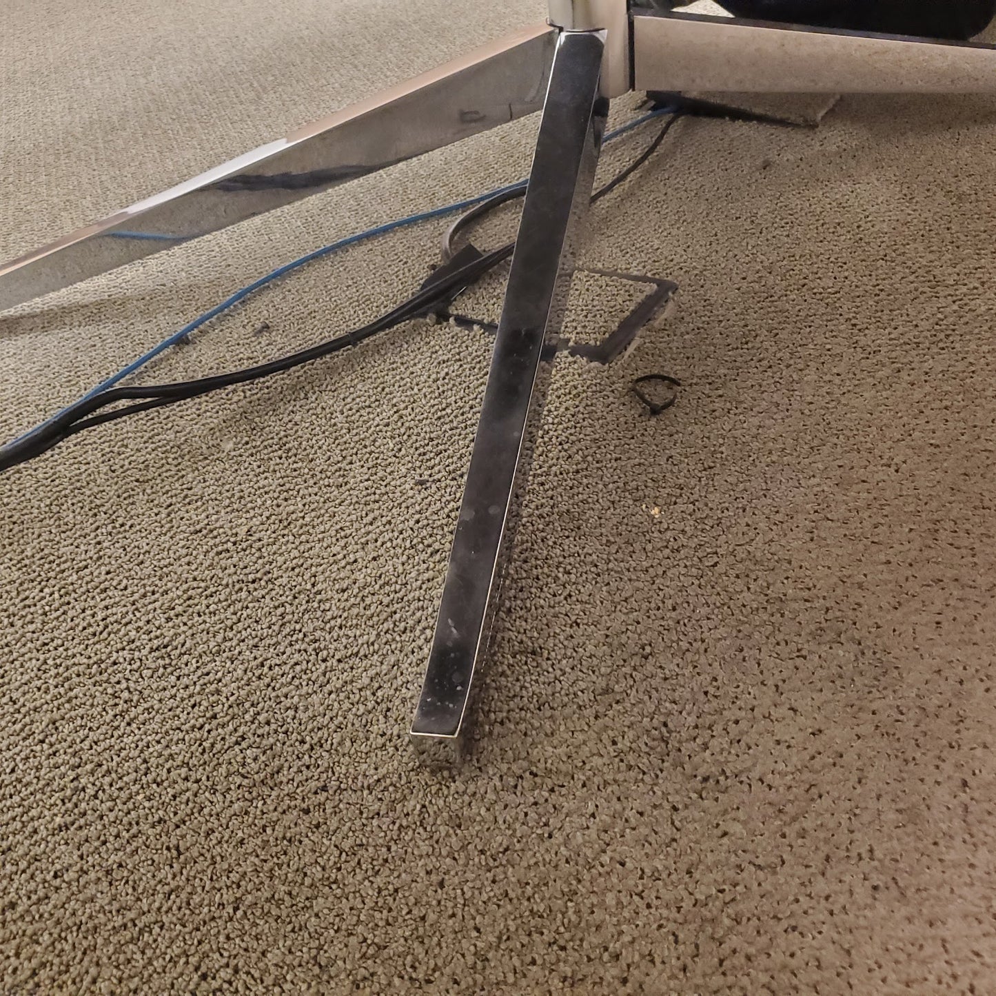 Florence Knoll 72-in Oval Marble Dining Table (Unmarked)