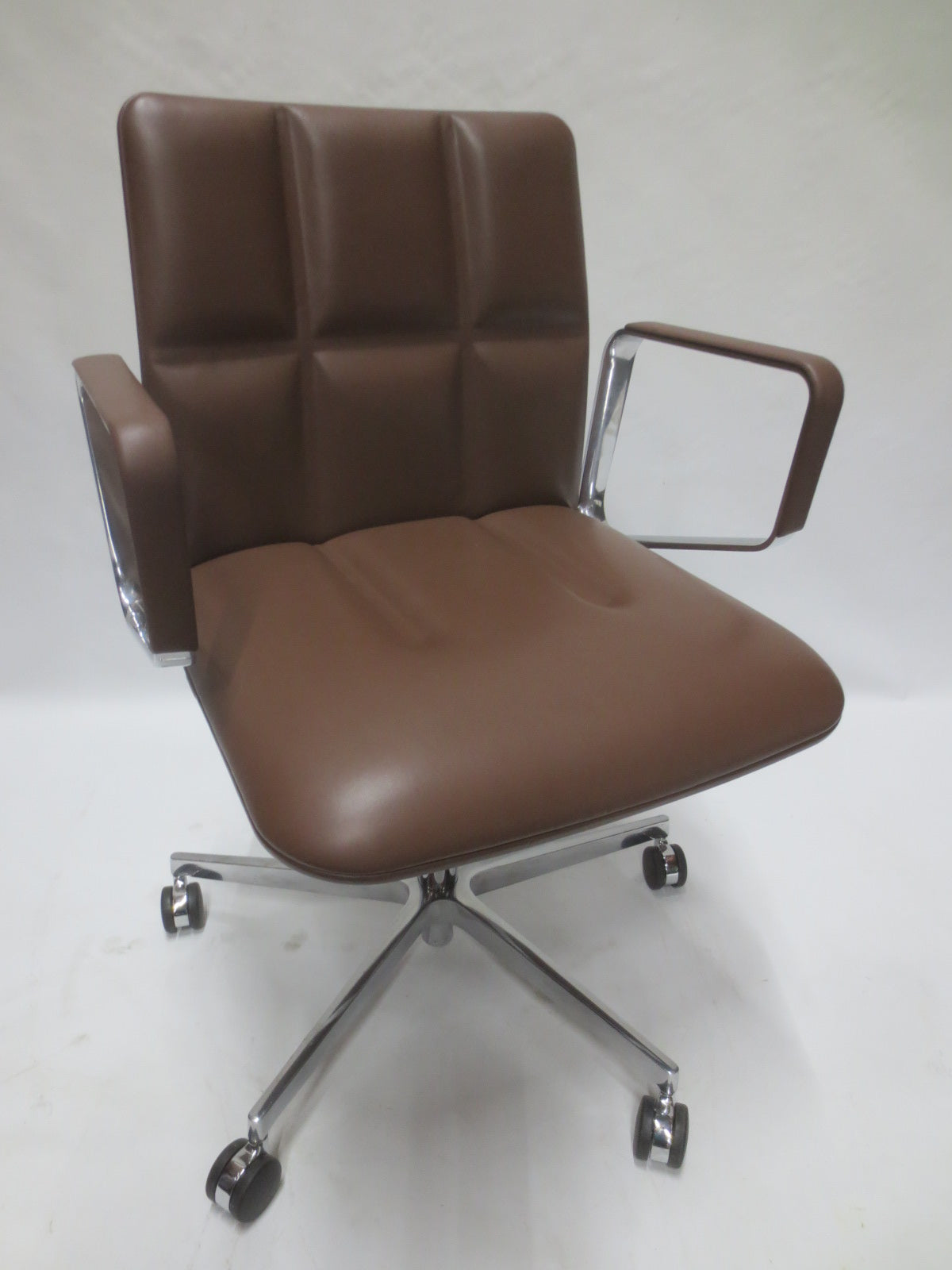 Walter Knoll Leadchair Executive Low Back Office Chair in Toffee  - Single (New)