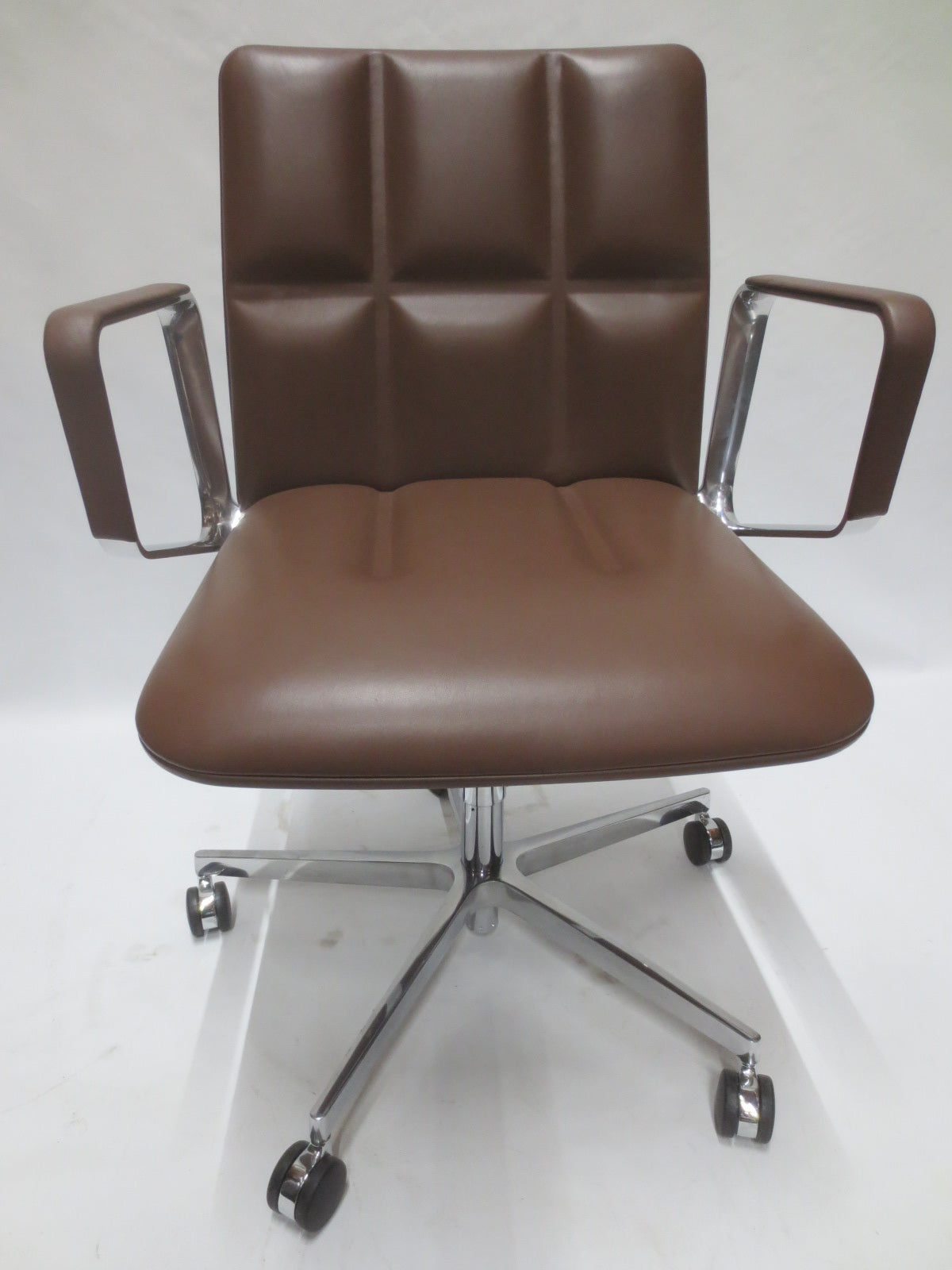 Walter Knoll Leadchair Executive Low Back Office Chair in Toffee  - Single (New)