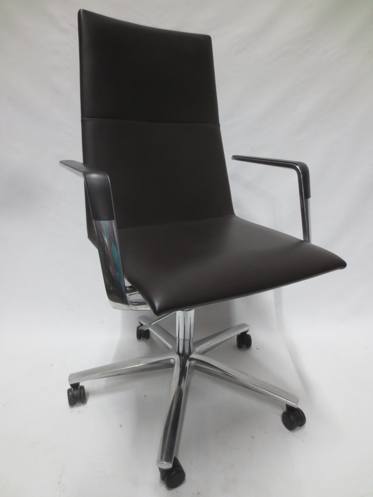 Davis Sola Highback Conference Chair in Brown