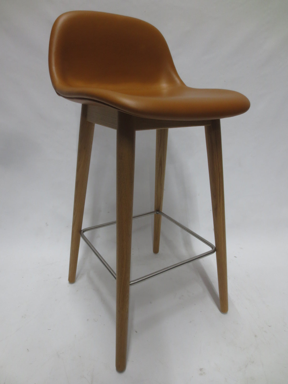 Muuto Fiber Bar Stool in Brown (New in Box)