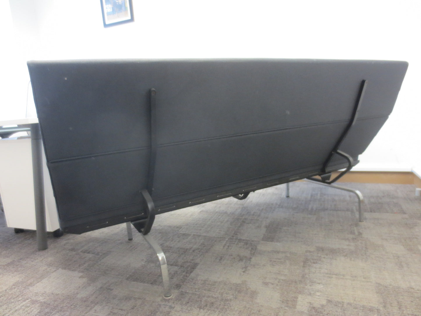 Herman Miller Eames Sofa Compact in Grey Fabric