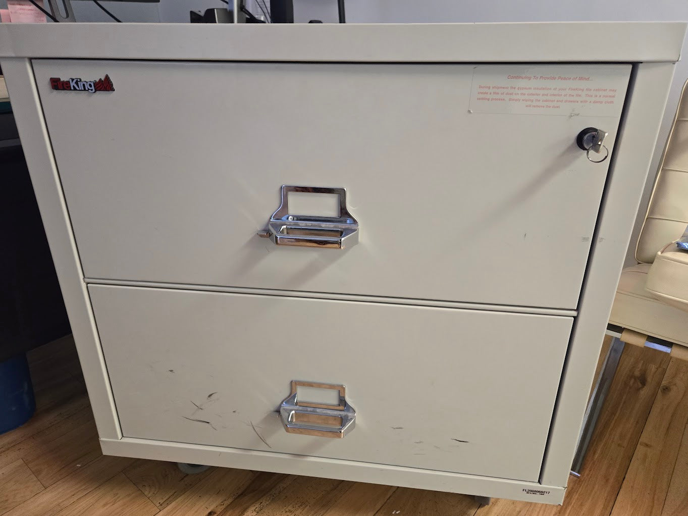 FireKing Lateral 2-Drawer Fireproof File Cabinet