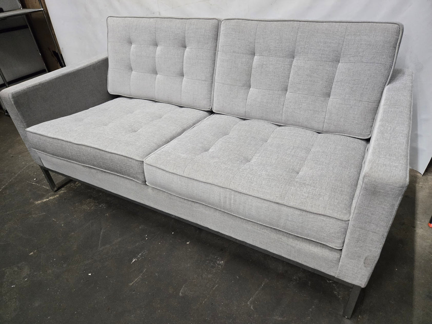 Florence Knoll Settee Loveseat