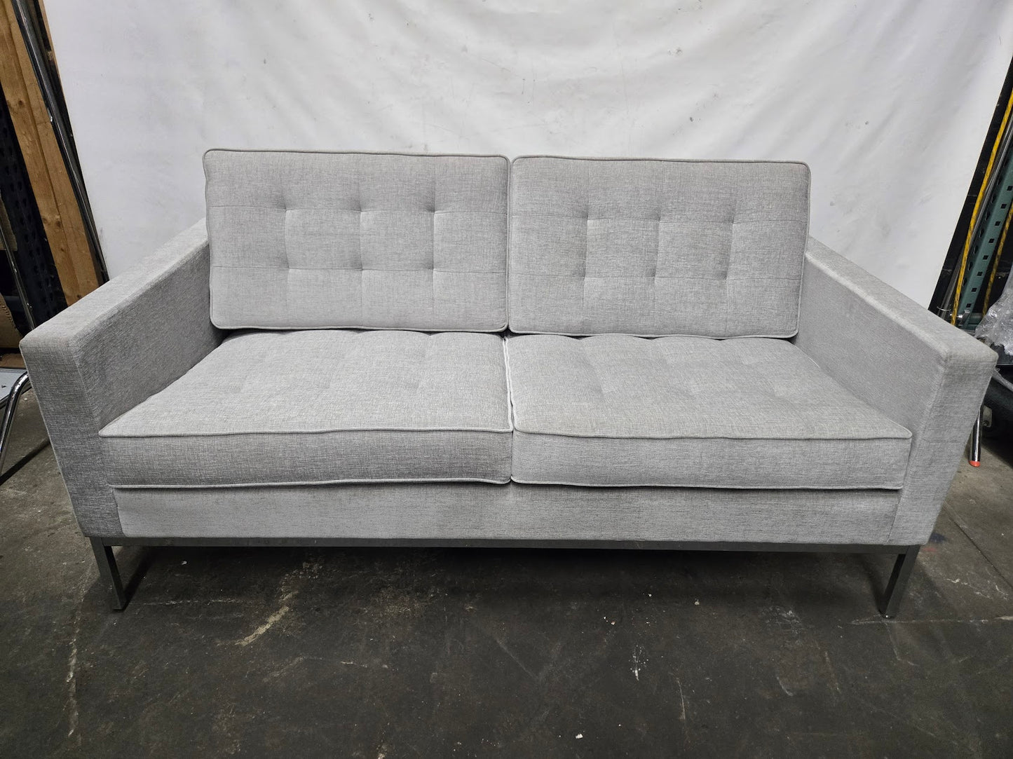 Florence Knoll Settee Loveseat