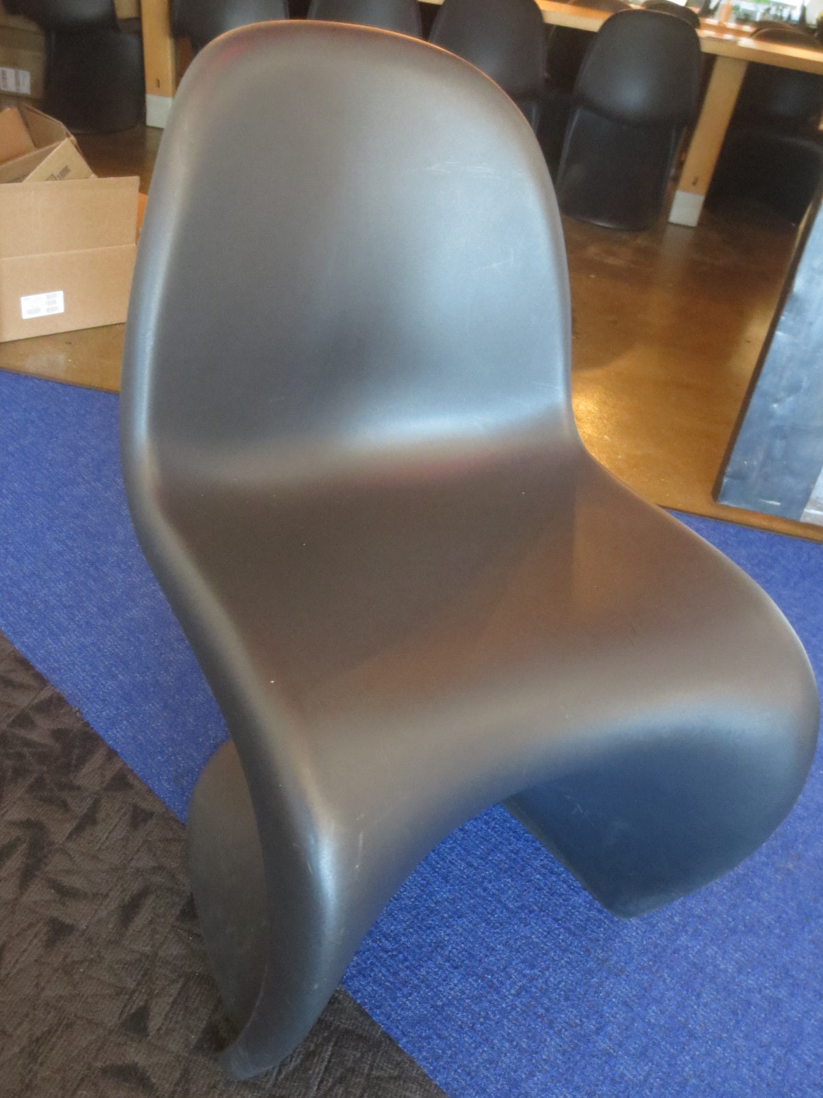 Vitra Panton Dining Chair in Black