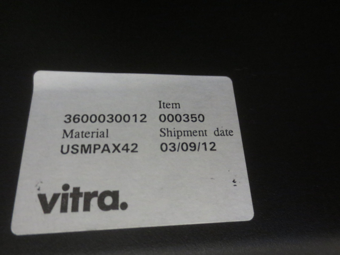 Vitra Medapal Ergonomic Office Chair in Black