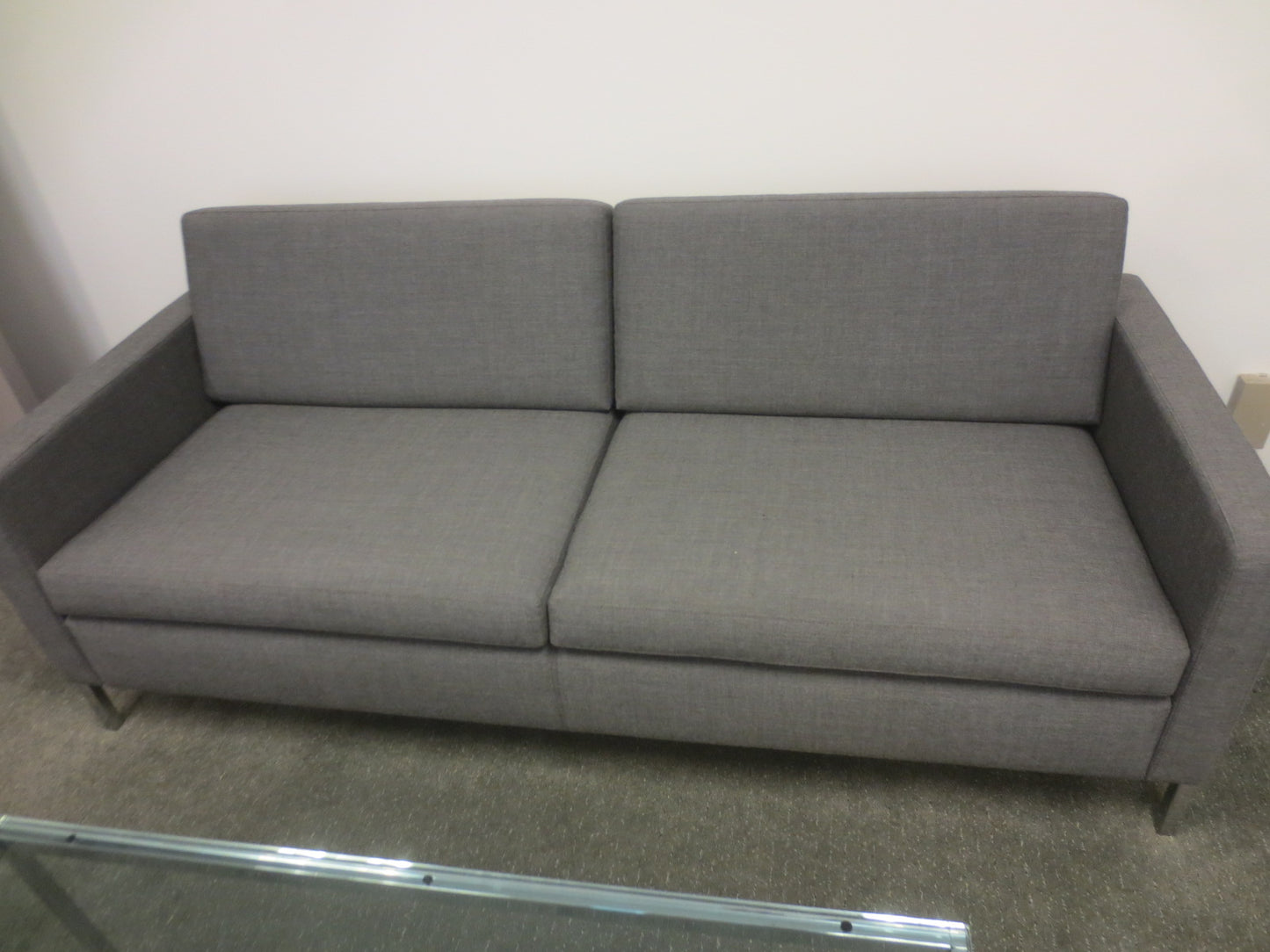 Keilhauer Doon Sofa in Dark Grey + 2 Lounge Chairs