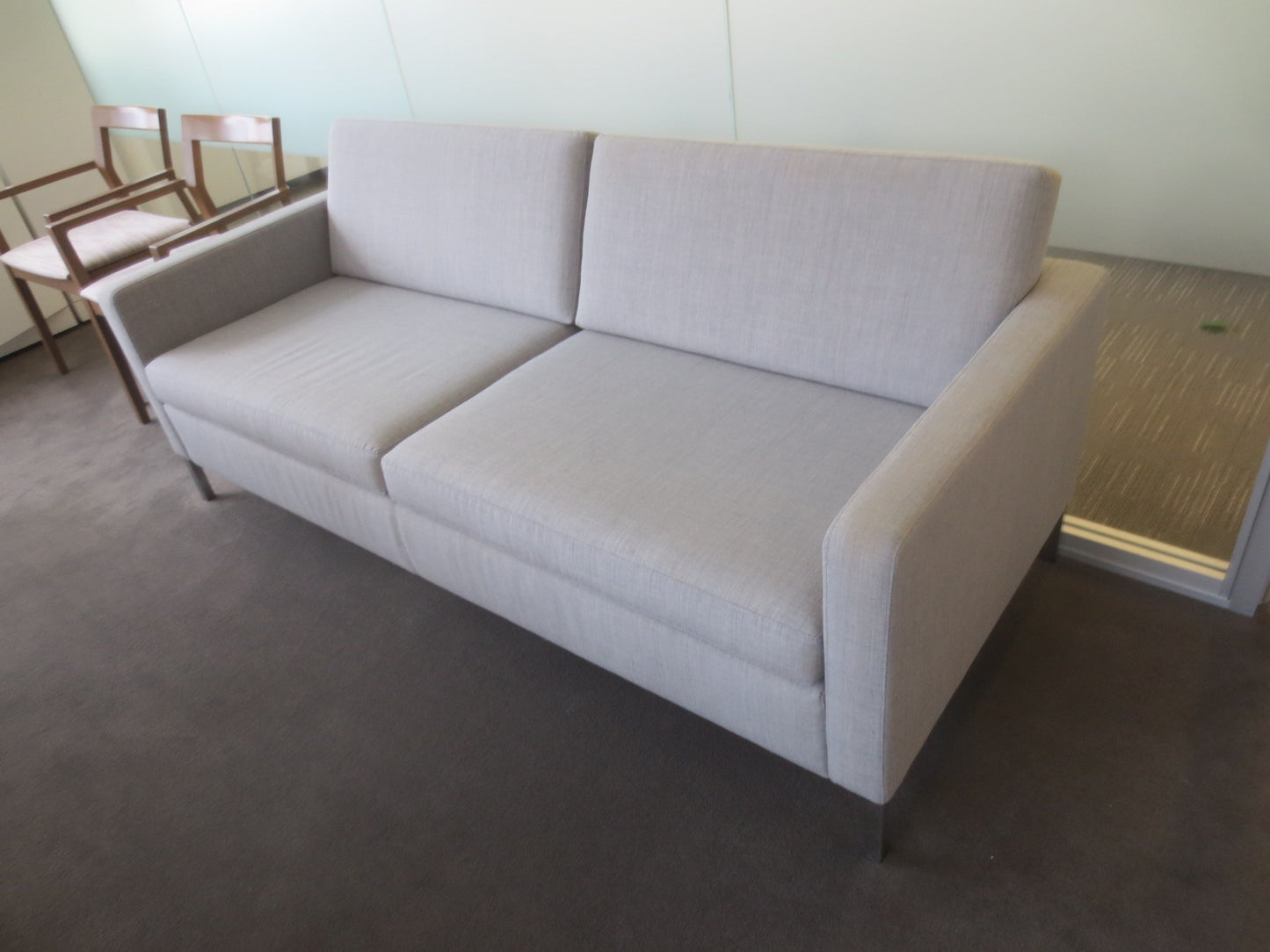 Keilhauer Doon Sofa in Light Grey + 1 Lounge Chair