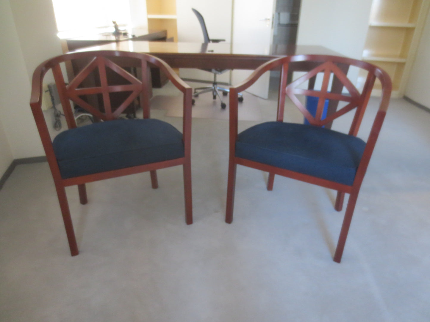 Josef Hoffman Diamond Back Armchair - A Pair