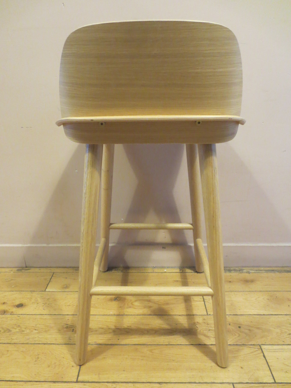 Muuto Nerd Counter Height Stool in Oak