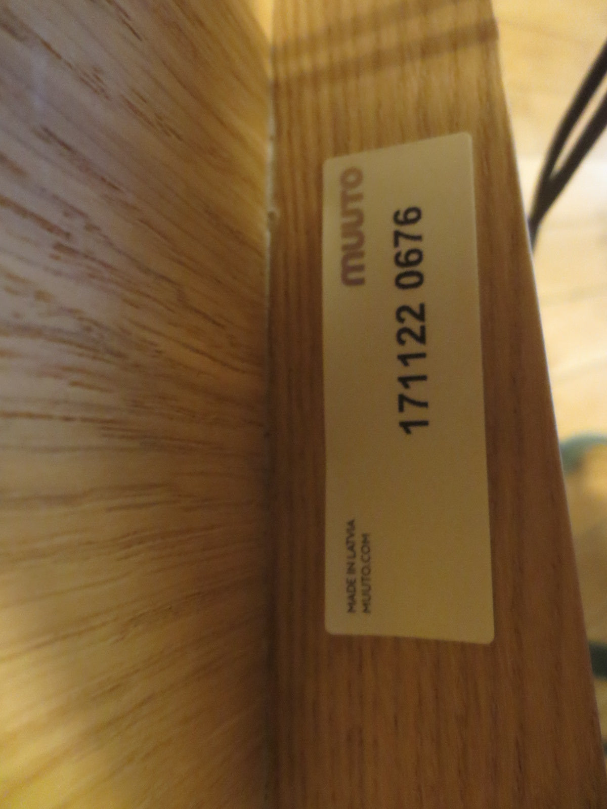 Muuto Nerd Counter Height Stool in Oak