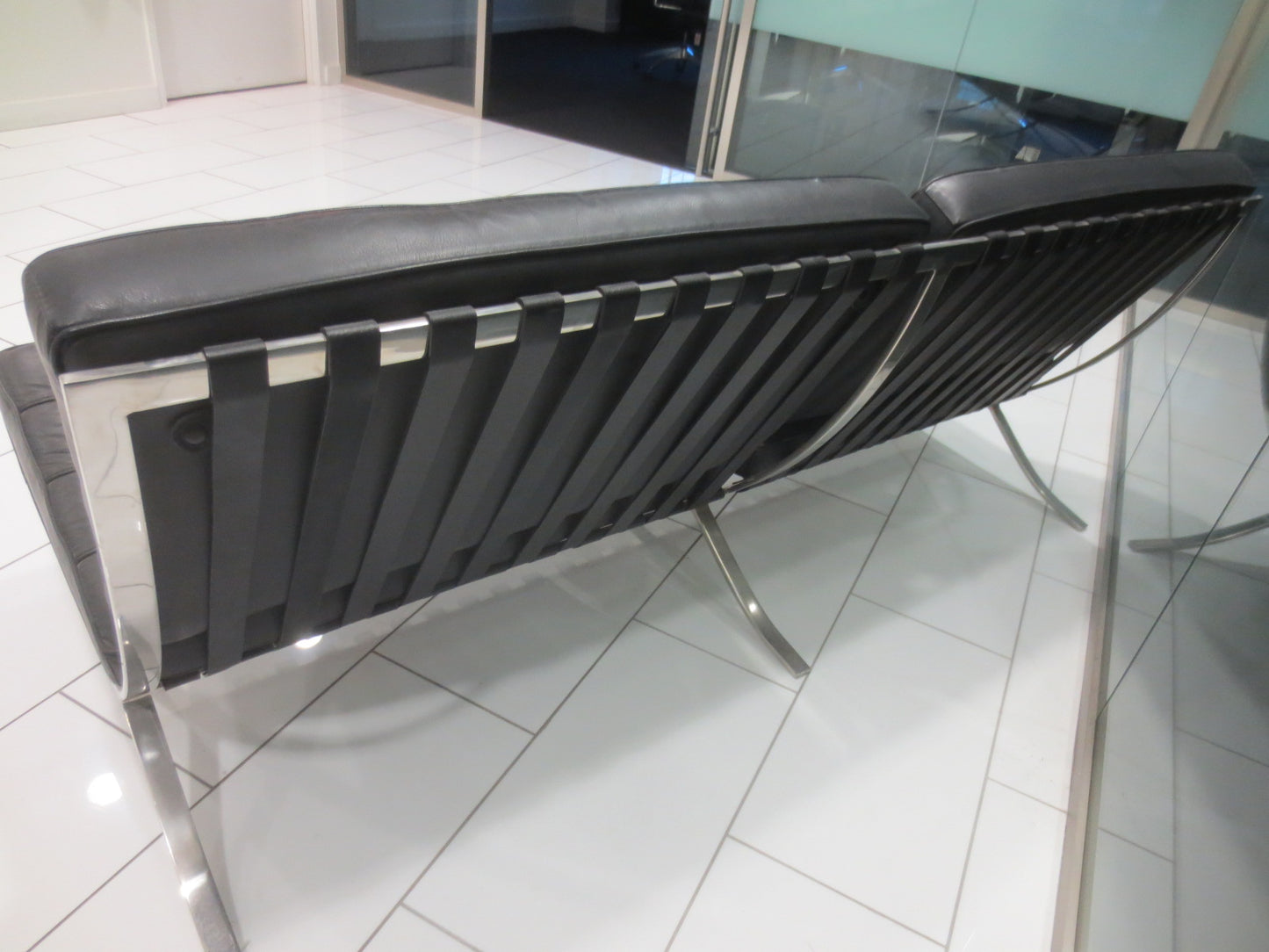 Barcelona Style Sofa in Black