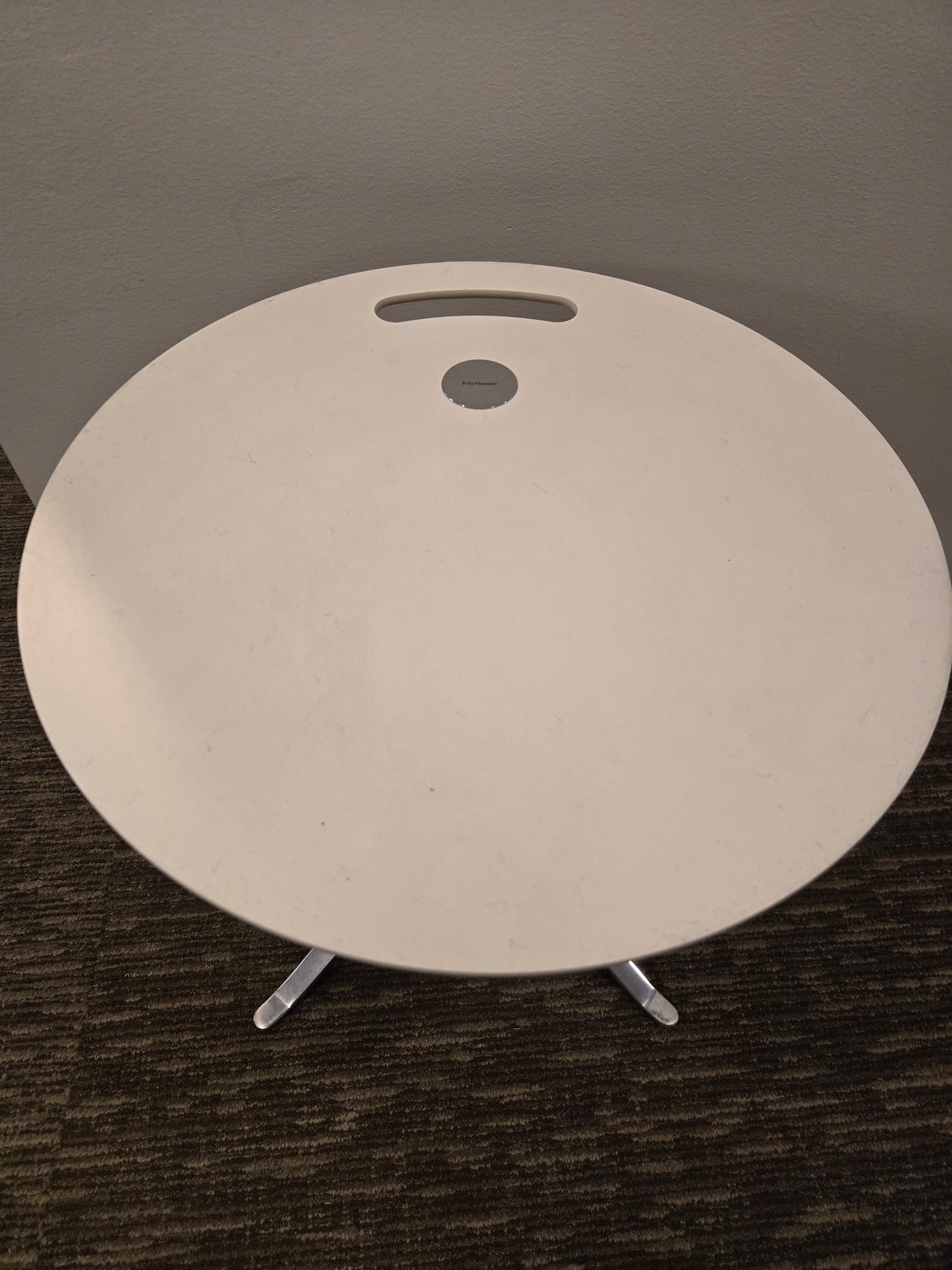 Fritz Hansen Little Friend Side Table in White