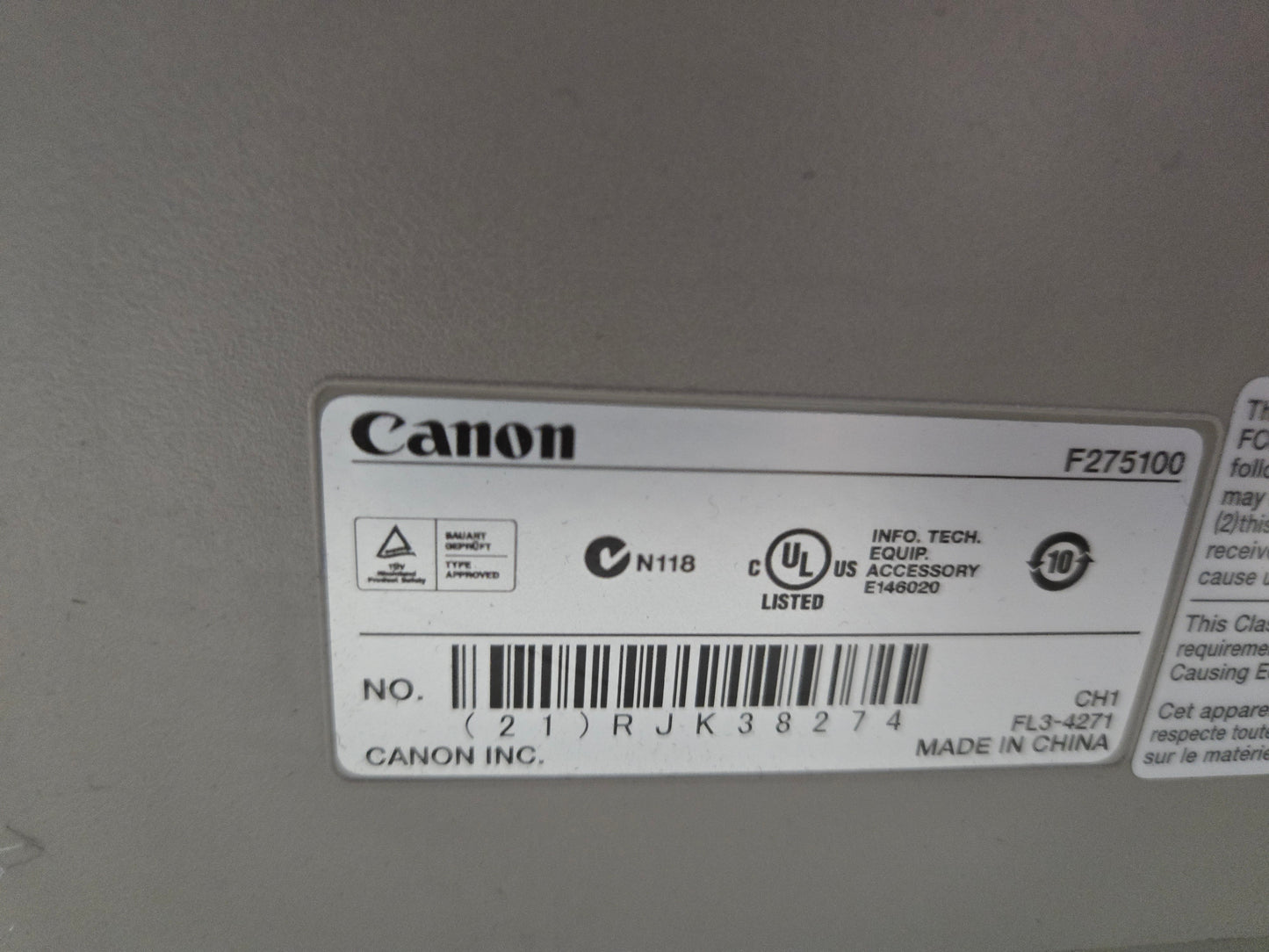 Canon imageRUNNER Advance 4245 Copier