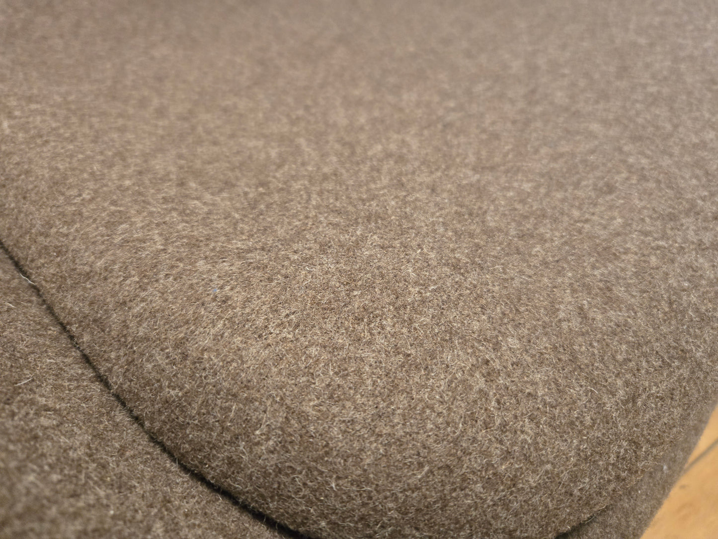 HAY About A Lounge Chair 81 in Grey-Brown Fabric, AAL81