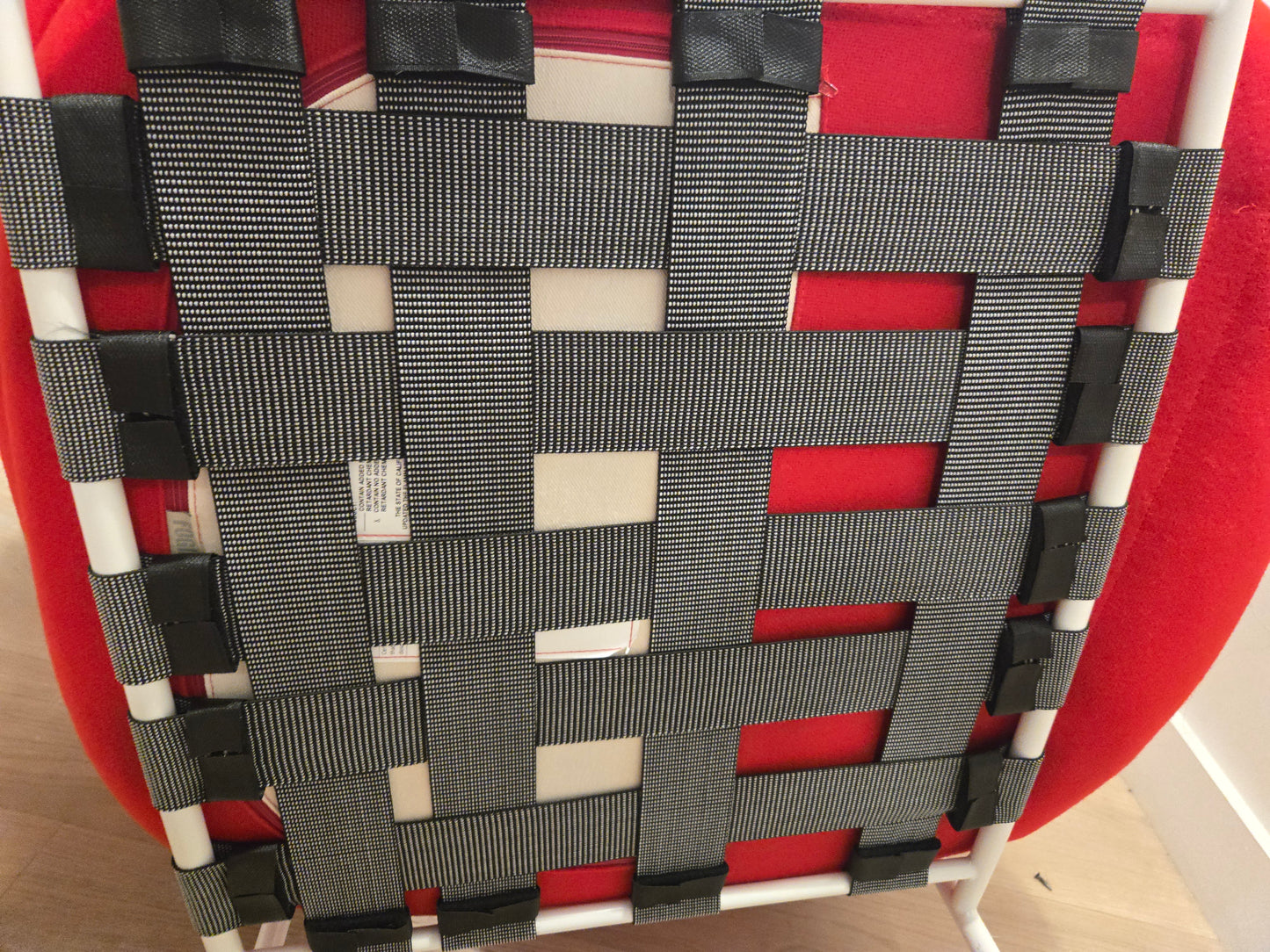 Fogia Bollo Armchair in Red Fabric