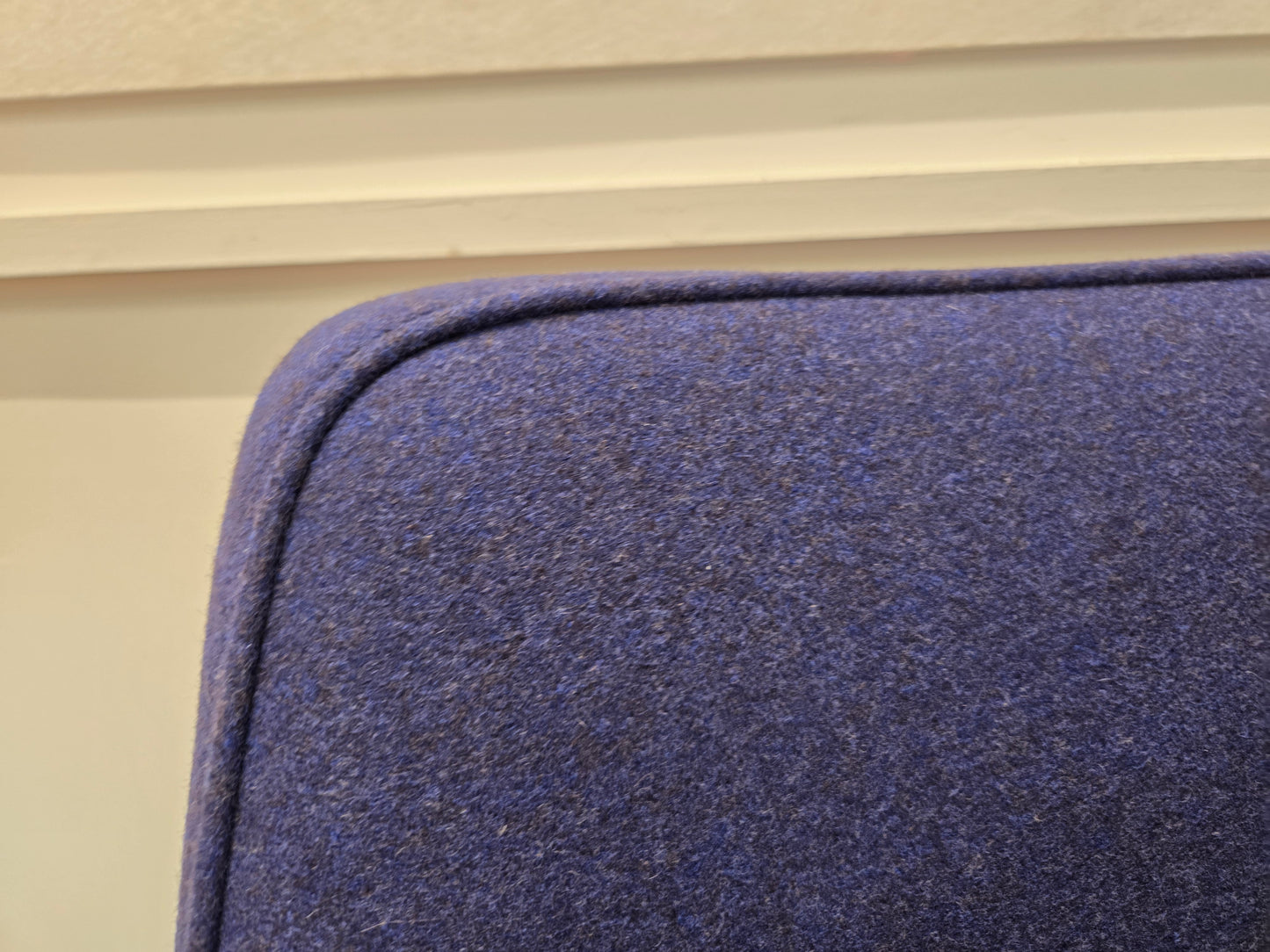 Vitra Jean Prouve Fauteuil Direction Armchair in Blue