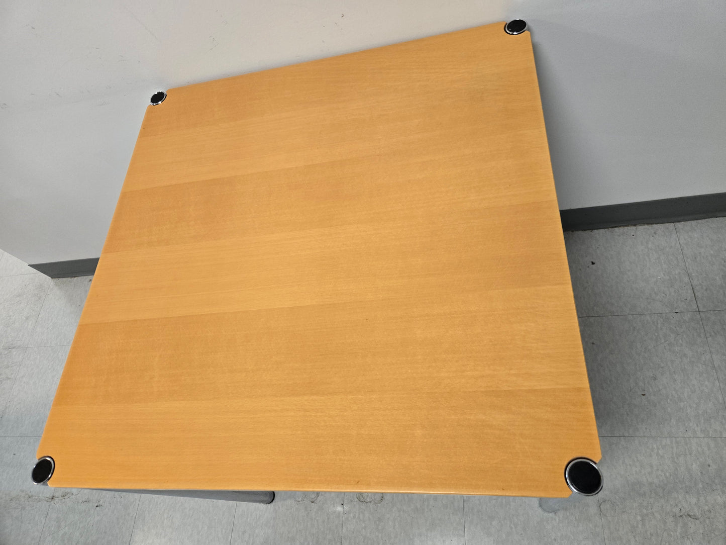 USM Haller Square Table in Natural Beech