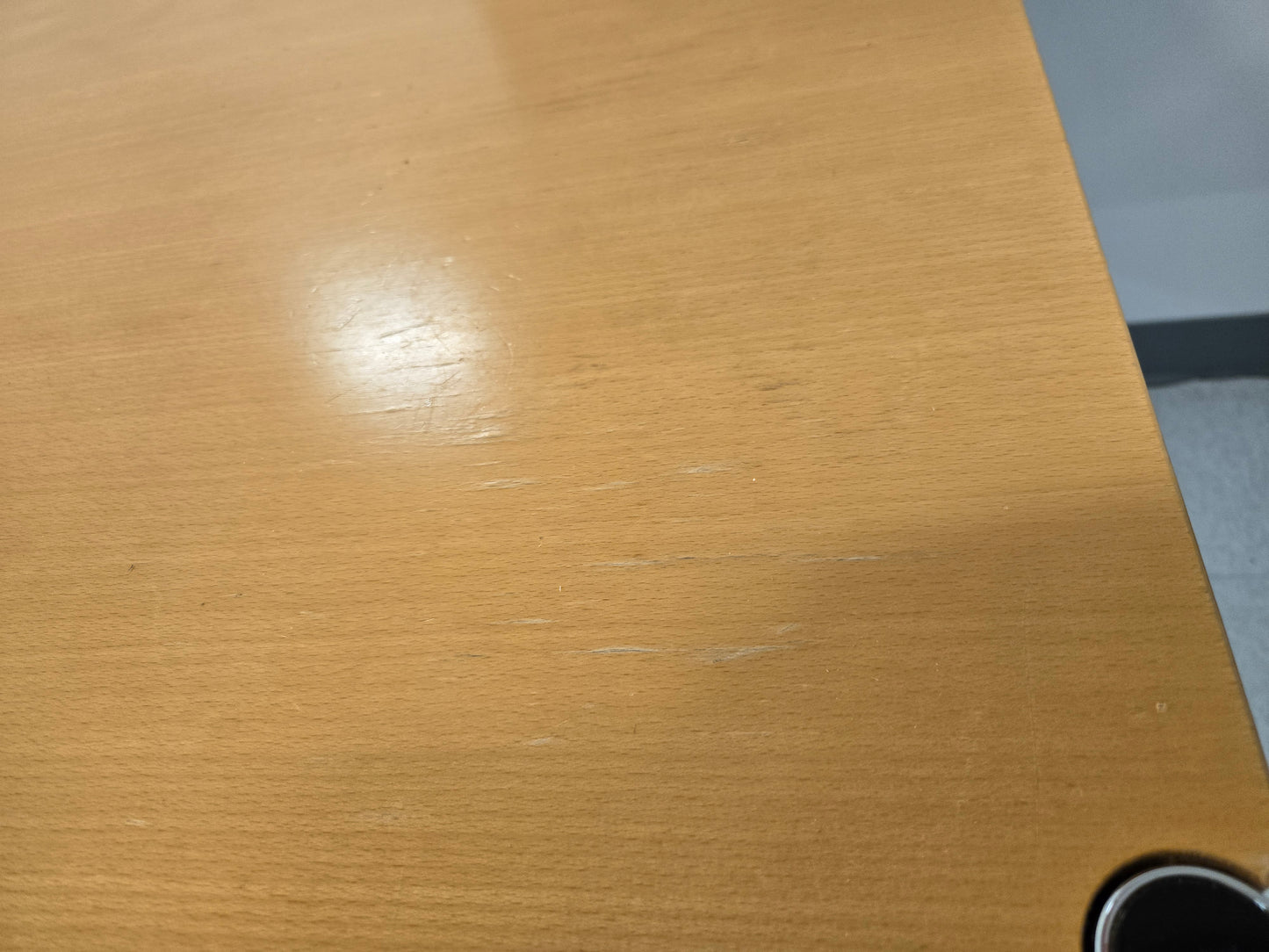 USM Haller Square Table in Natural Beech