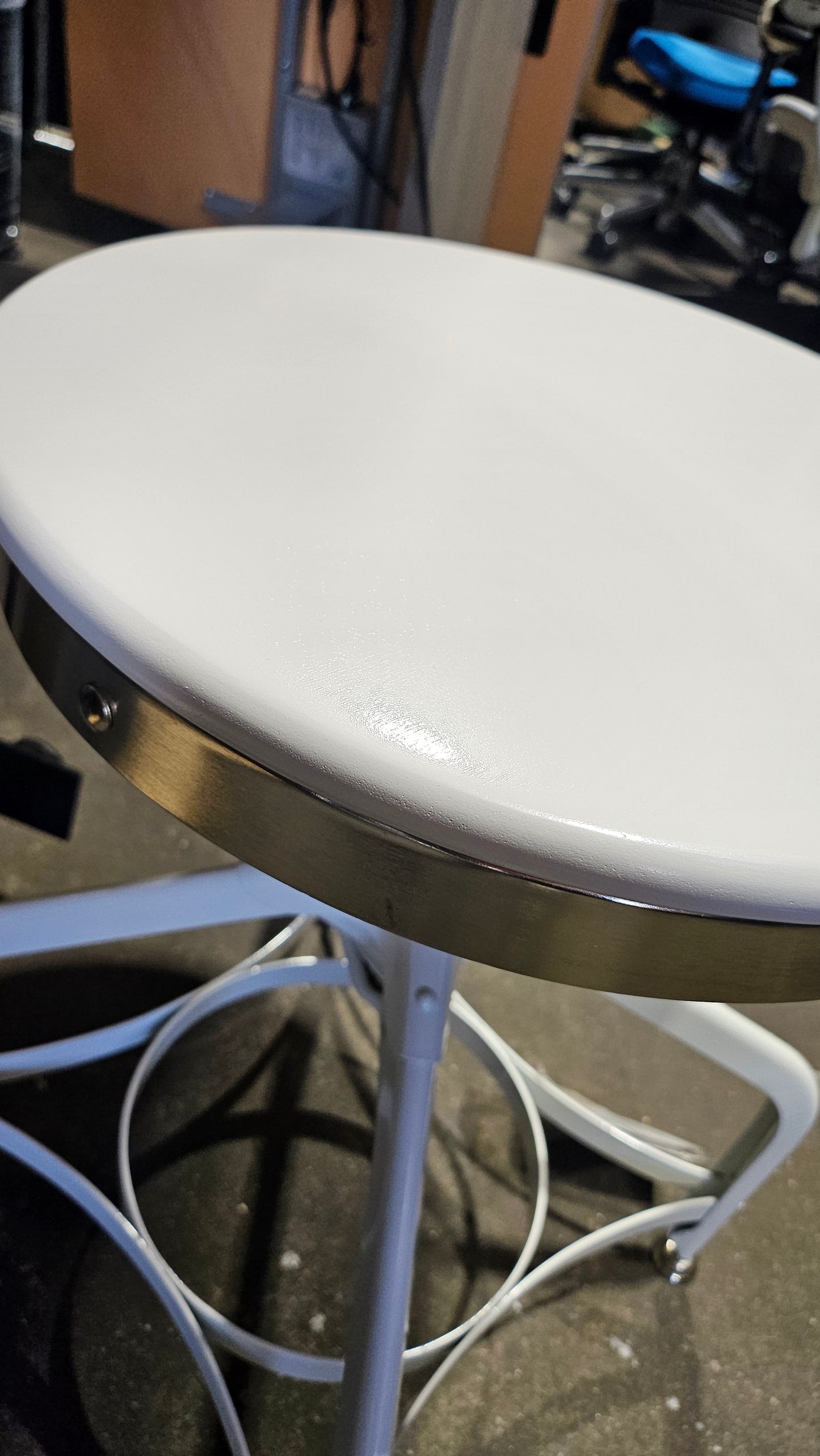 Restoration Hardware Vintage Toledo Low Stool (New in Box)