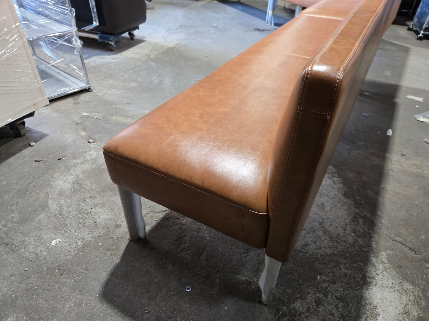 Keilhauer Pact Lounge-Bench Set of 3 in Brown